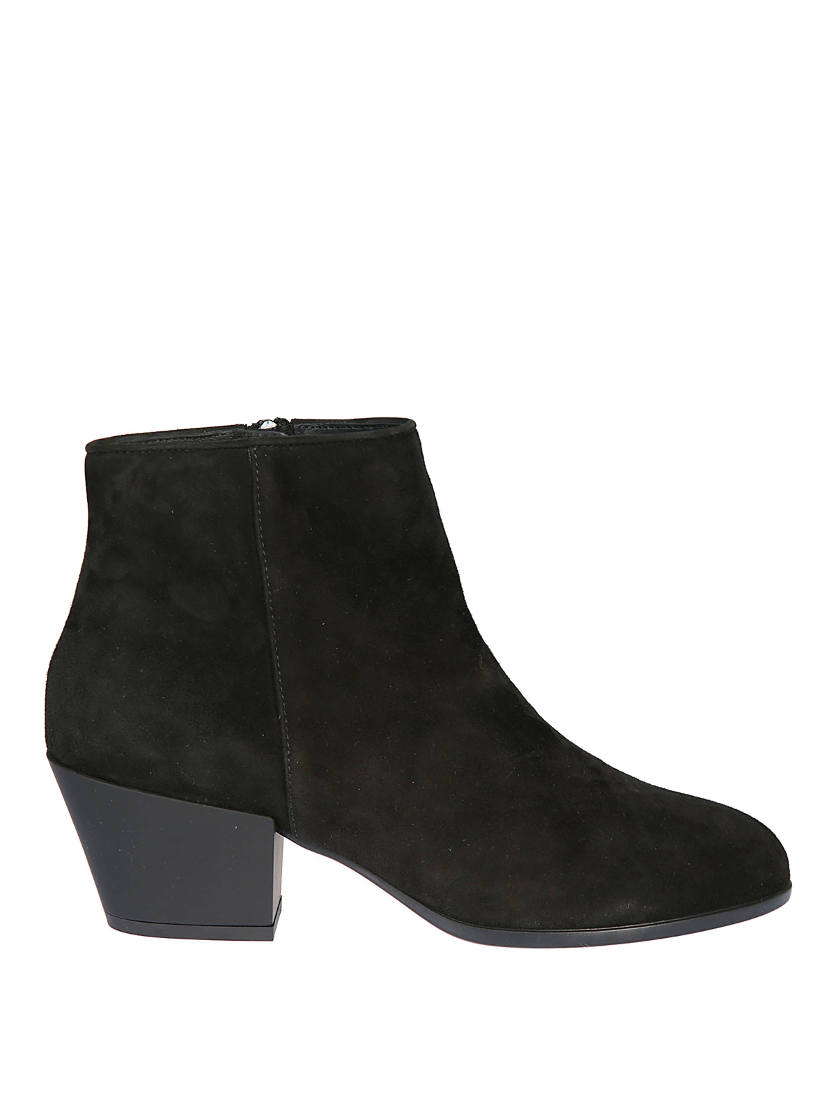 Ankle boots Hogan H401 black suede ankle boots HXW4010AR30CR0B999