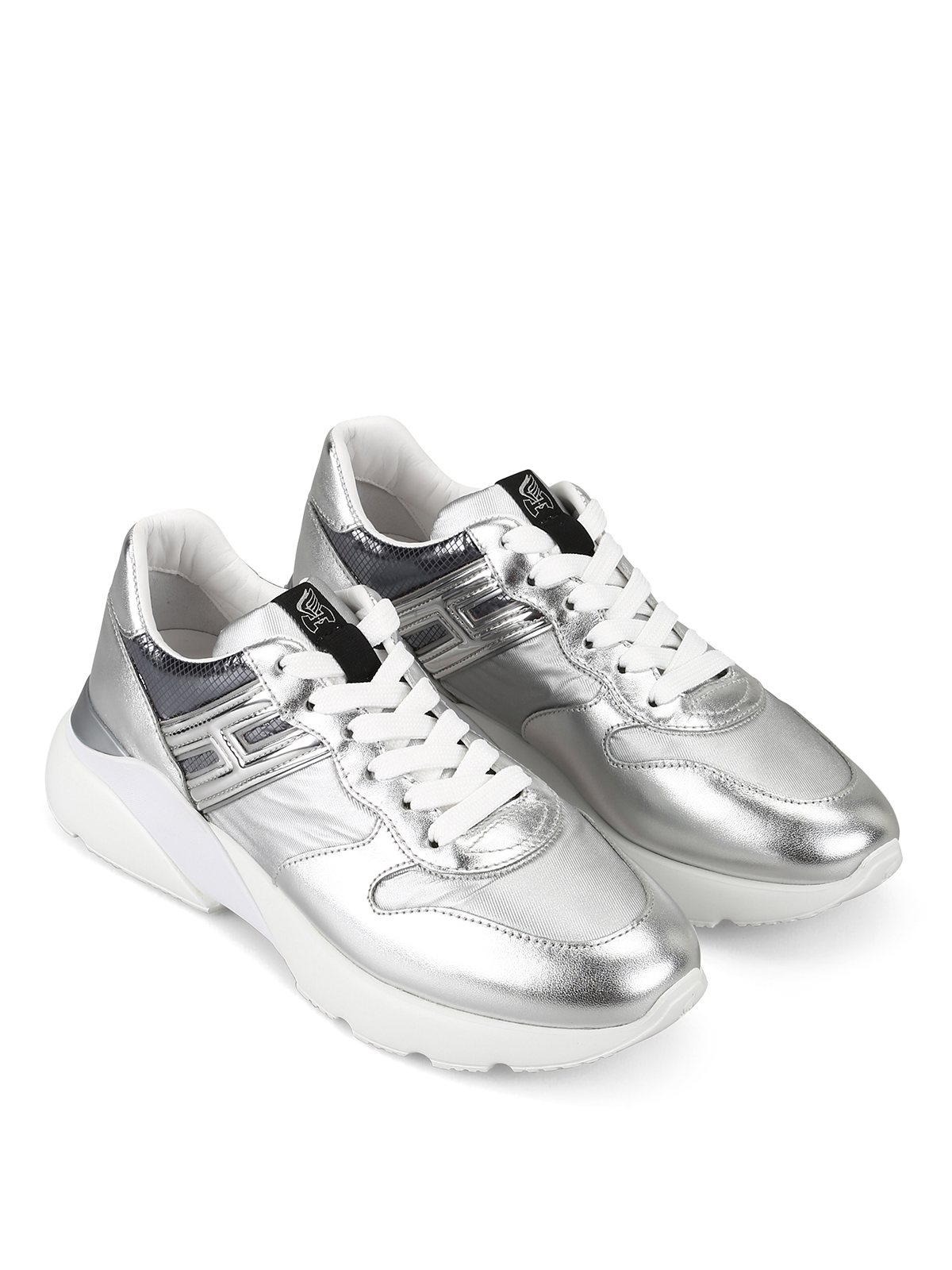 Hogan Active One silver sneakers