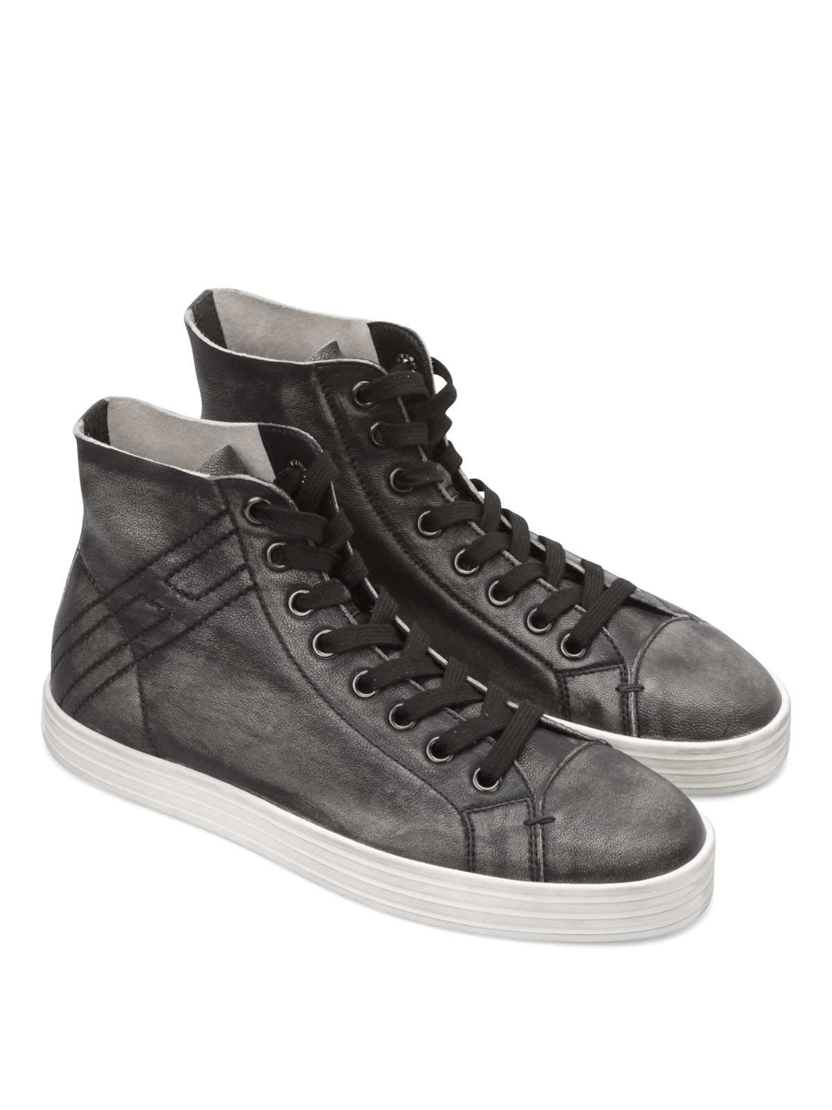 Sneakers Hogan Rebel Rebel R141 high top sfoderate HXM1410Q4017WNB999