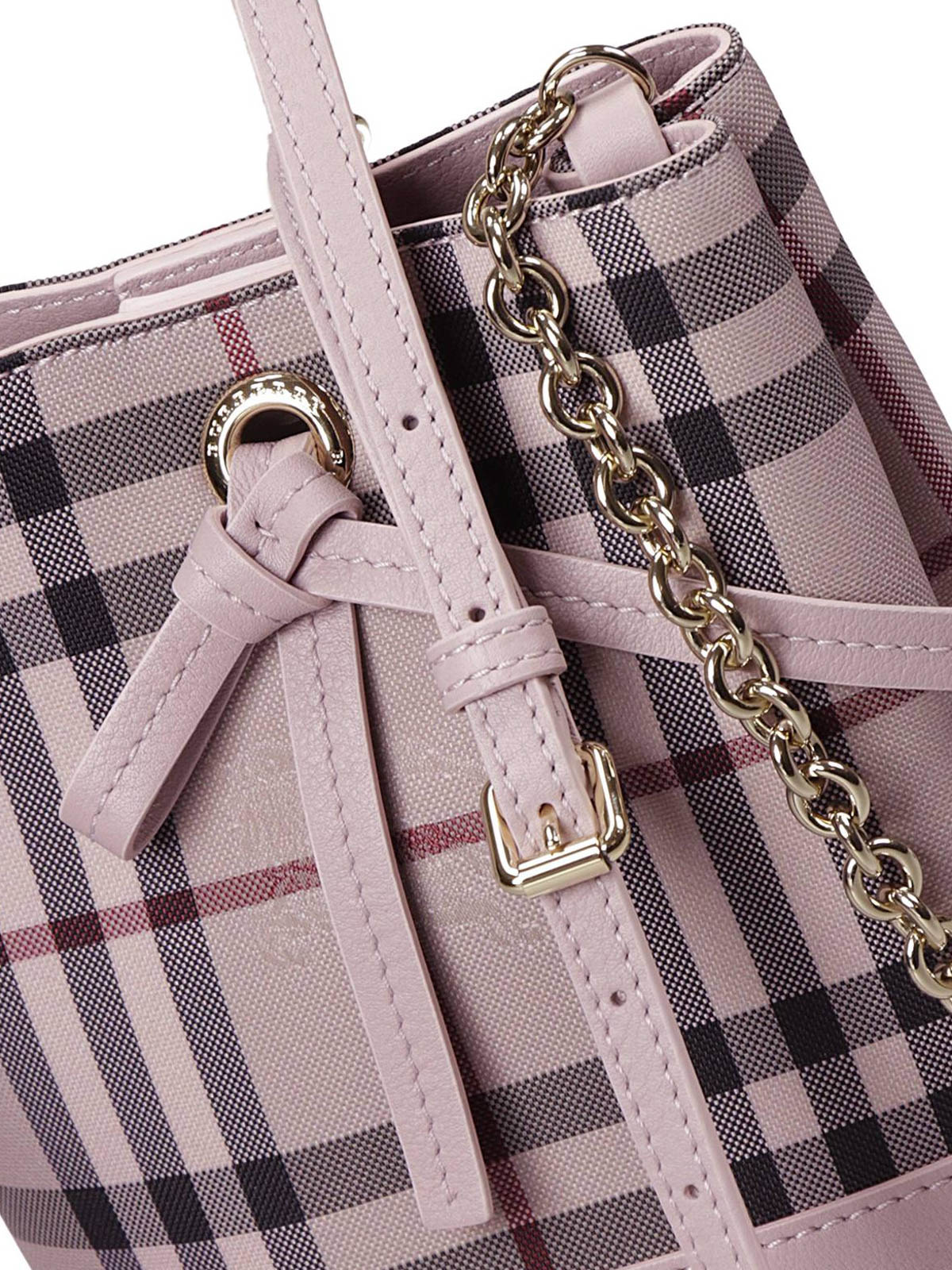 Burberry bucket clearance bag pink