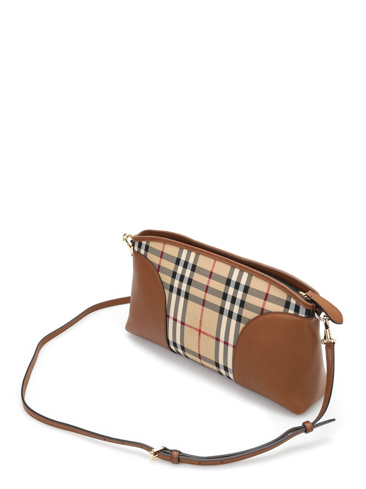 Burberry horseferry deals check clutch bag