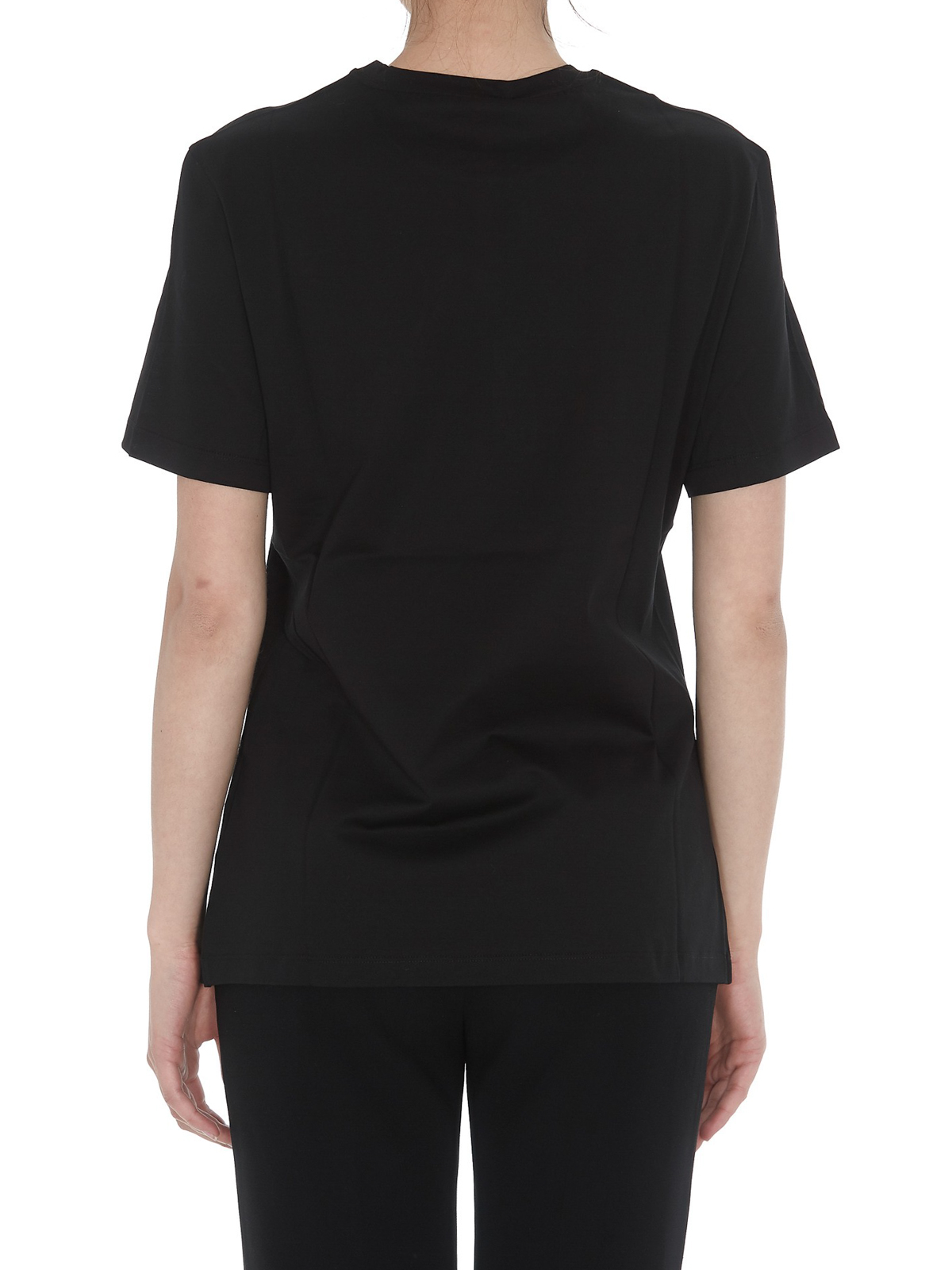 Versace I love NY black cotton T-shirt - Black