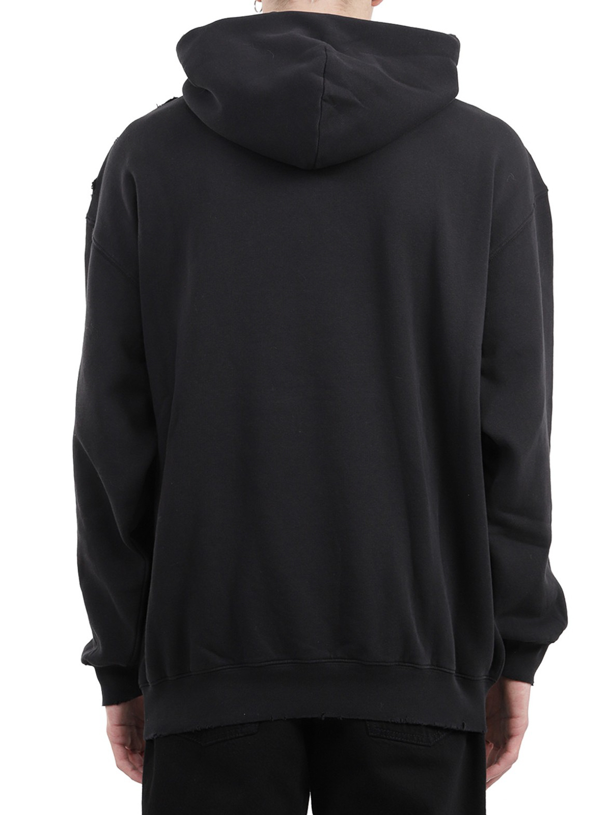 Balenciaga I Love U hoodie - Black - Men | 570811TJVL61070