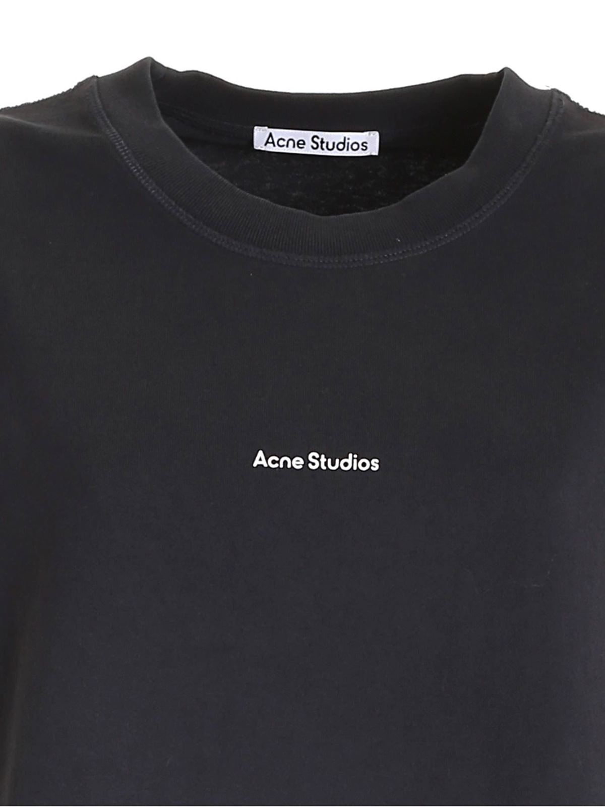 Acne Studios black print T-shirt