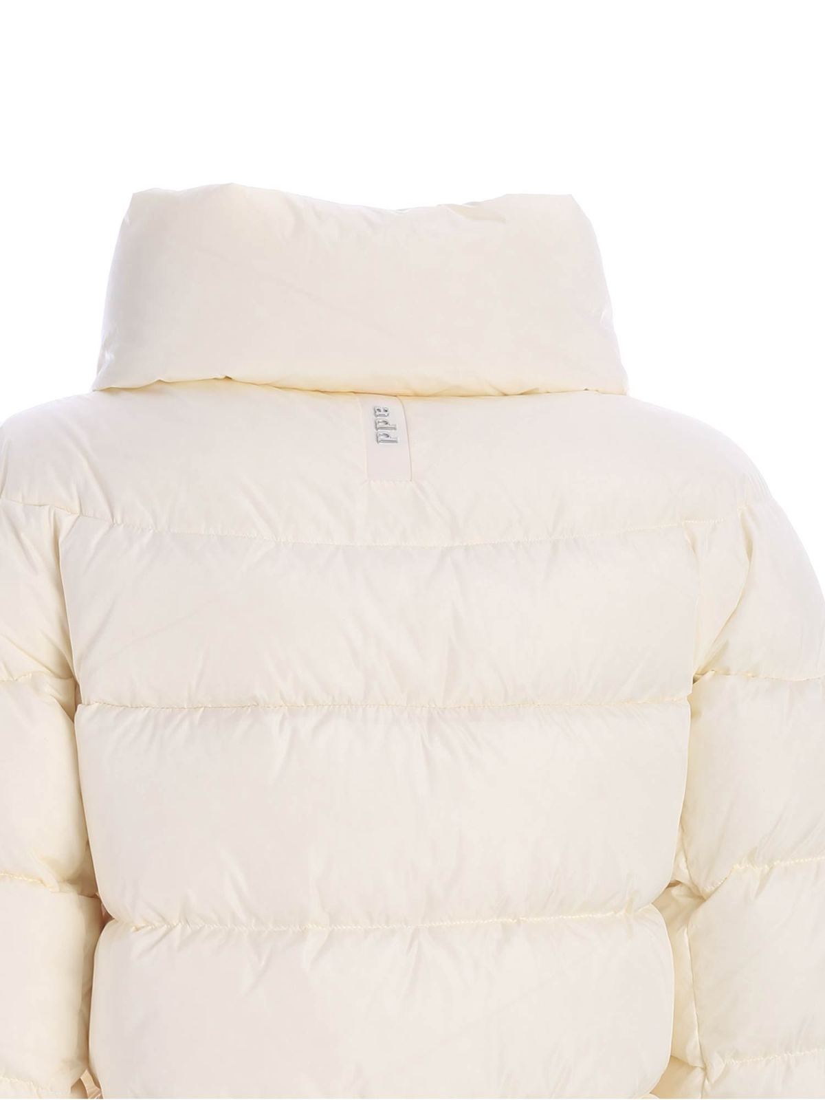 Padded jackets Add - Oversize fit down jacket in cream color - 2AW001S1132