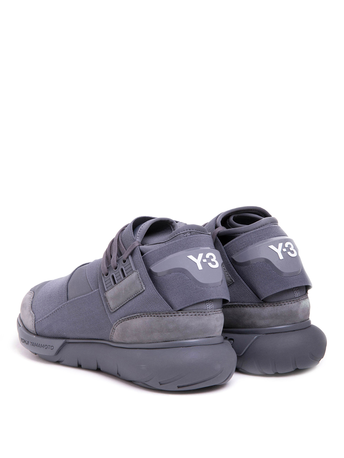 Y-3 Qasa sneakers Grey Men BB4734 Shop online at THEBS