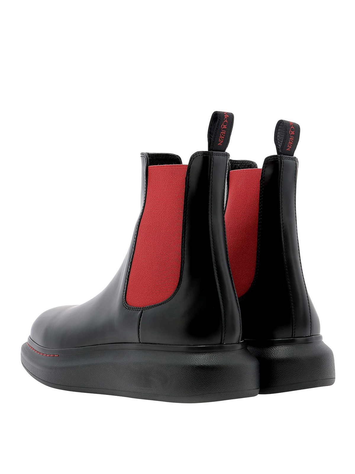 Alexander McQueen - Hybrid Chelsea Boots, Men, Black