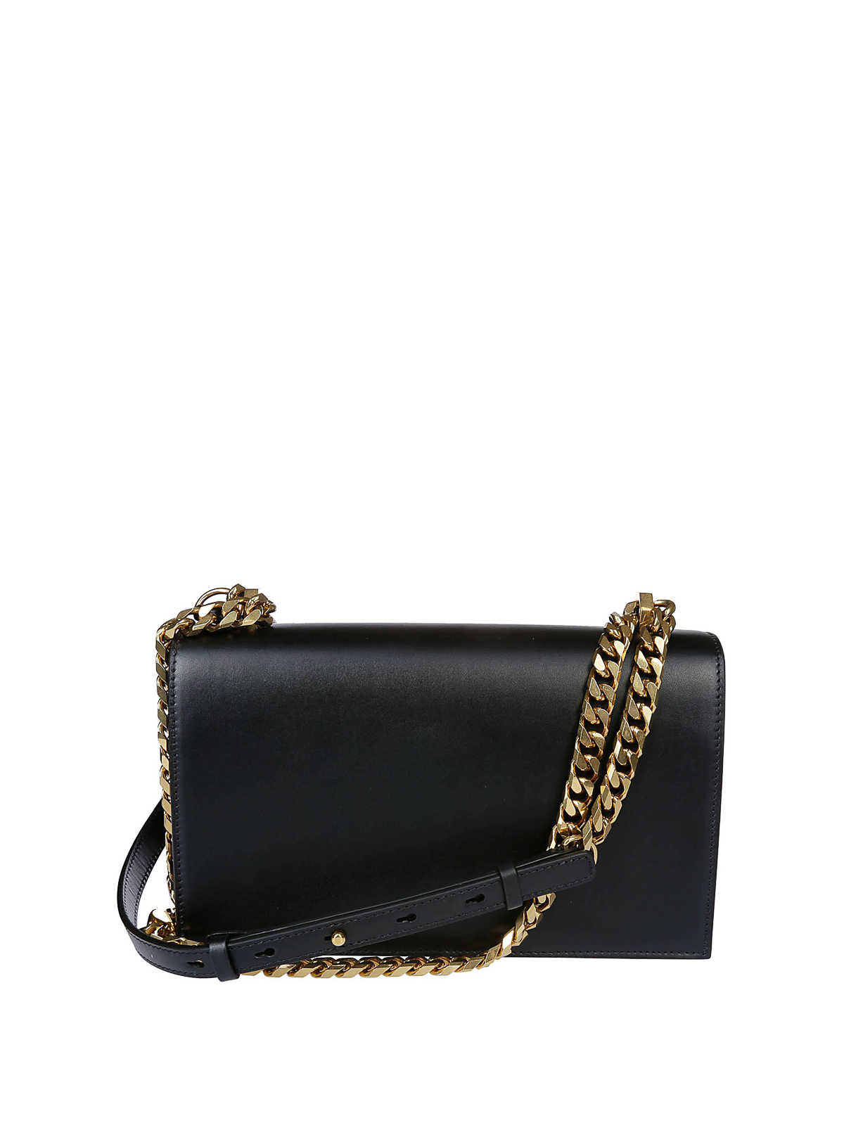 Alexander Mcqueen Leather jewelled crossbody bag|554130CMO0T1000