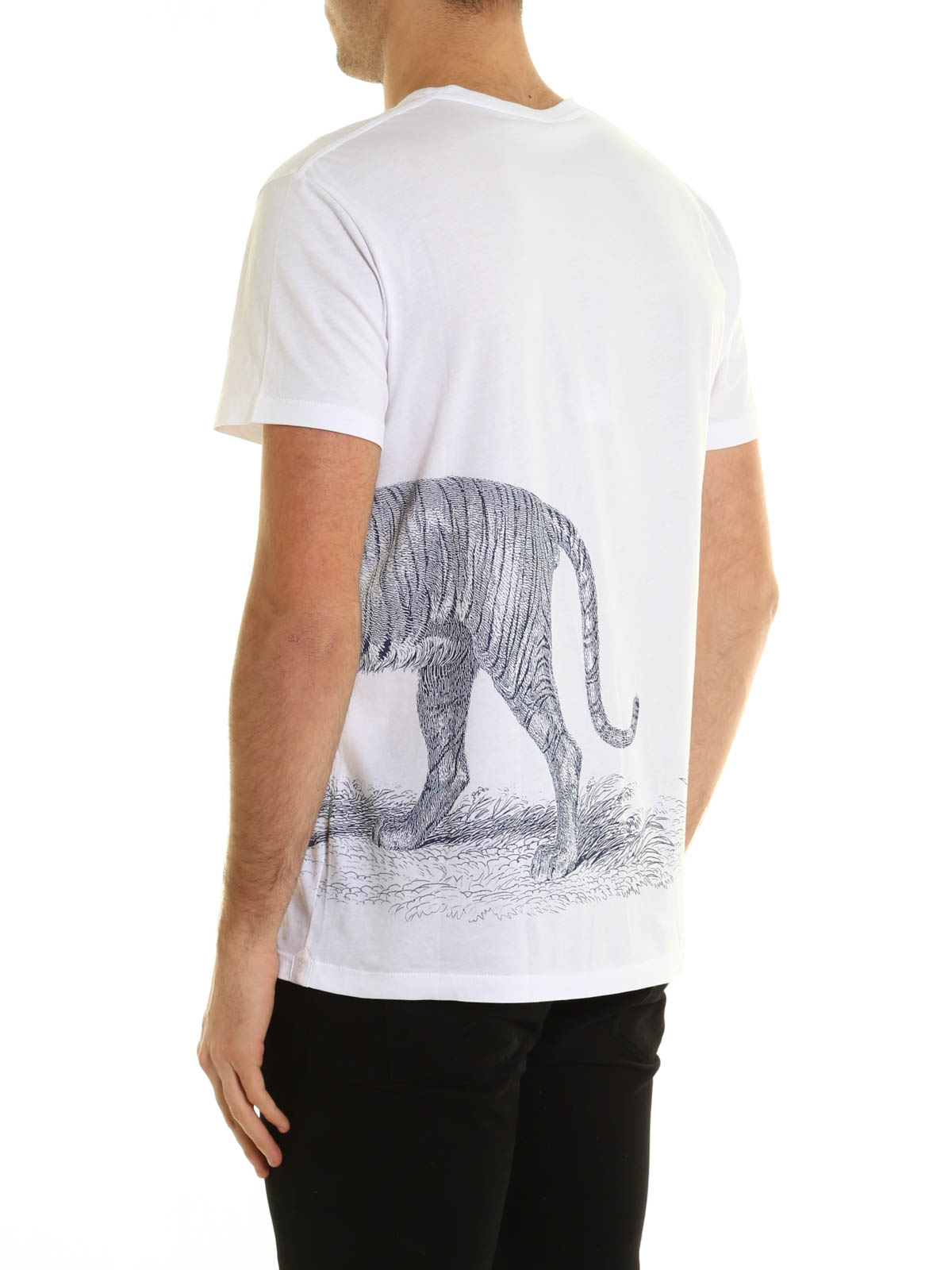 Tシャツ・カットソー ALEXANDER MCQUEEN JERSEY T-SHIRT Thumbnail-828420QTADD0520_F.