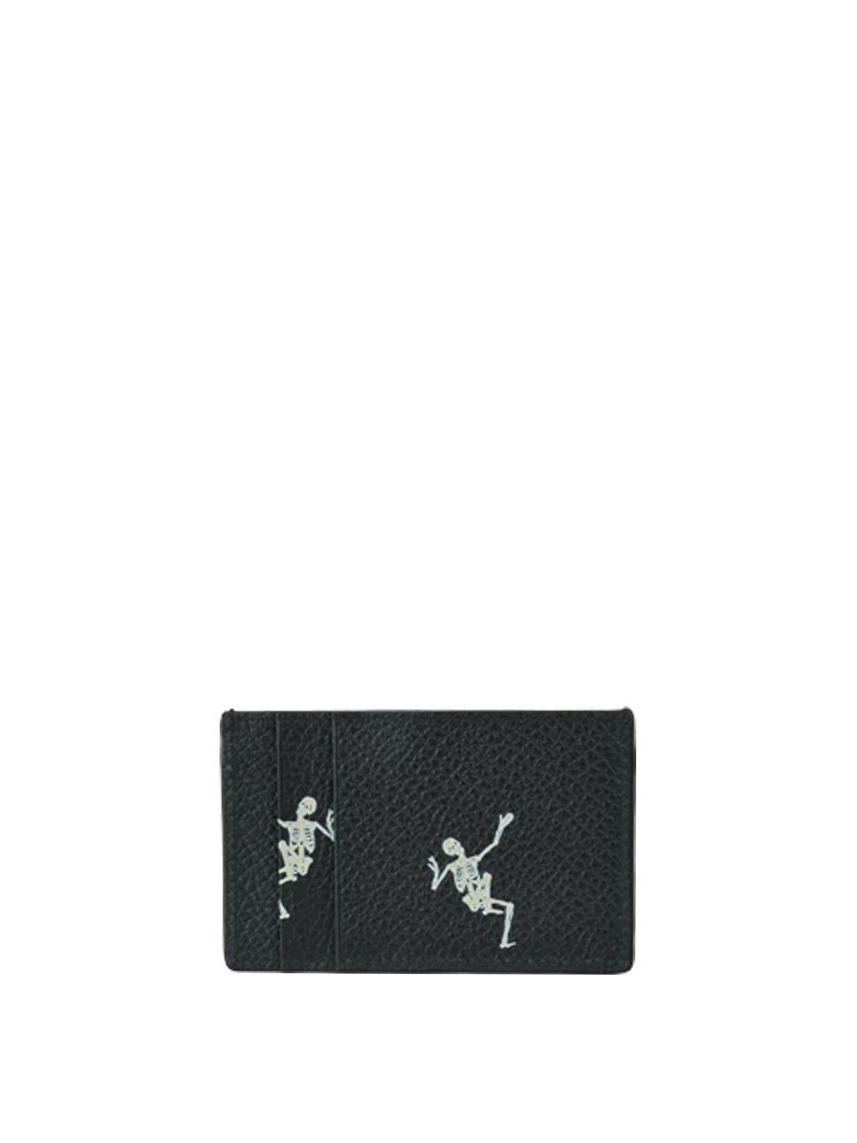 Alexander mcqueen dancing hot sale skeleton card holder