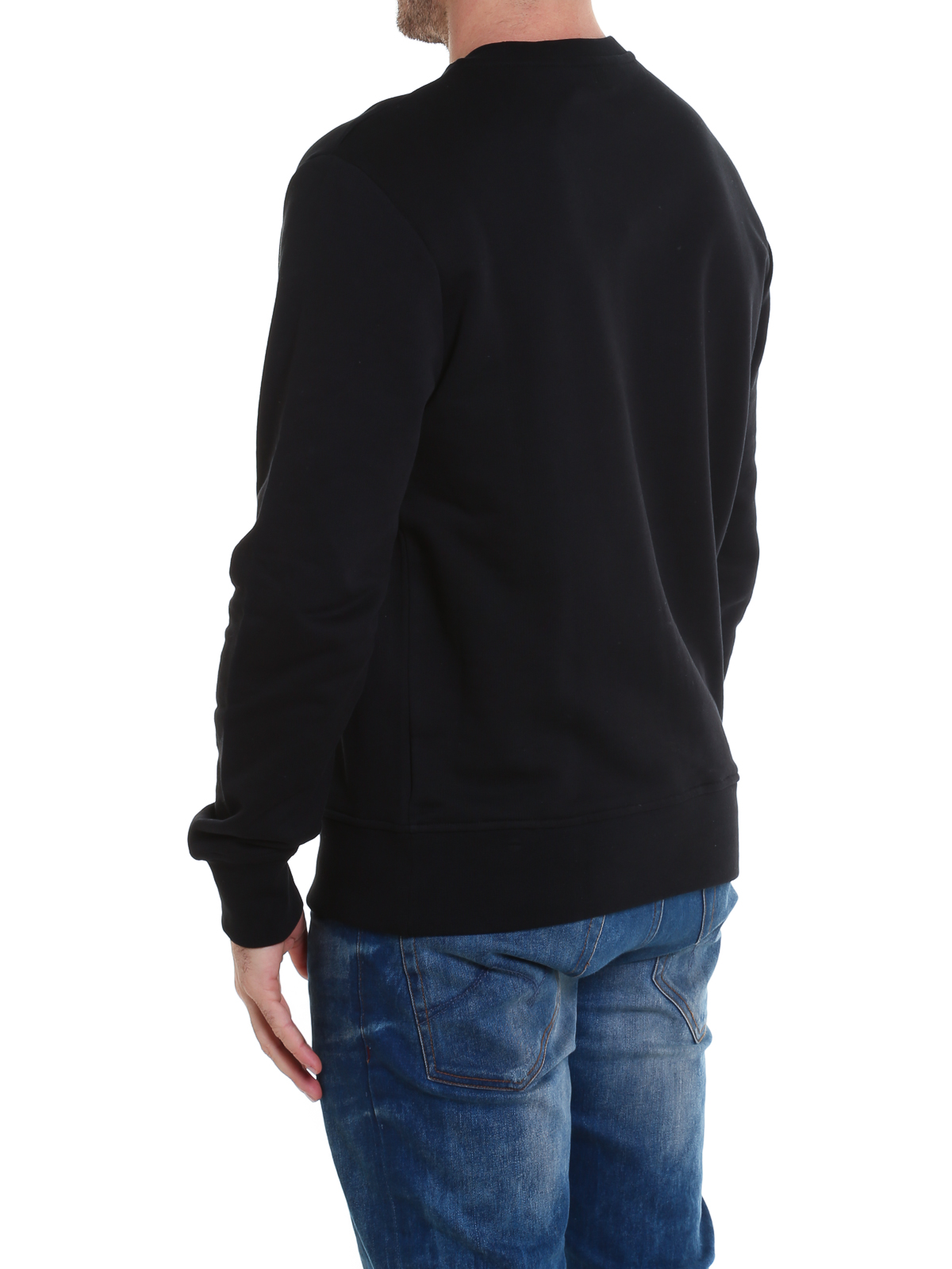 Ami Paris Small embroidered logo sweatshirt - Black
