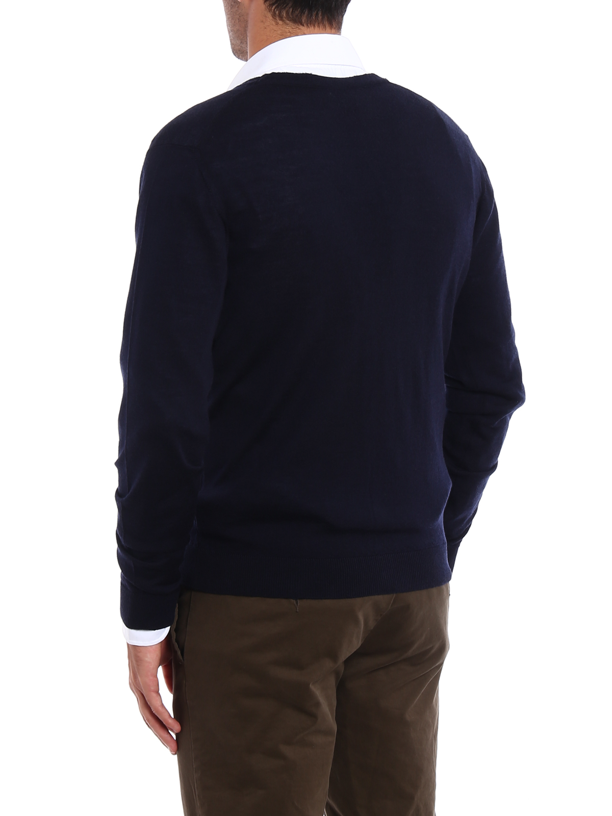 Armani Collezioni Lightweight wool cardigan - Men | 6YCE03CM01Z0922
