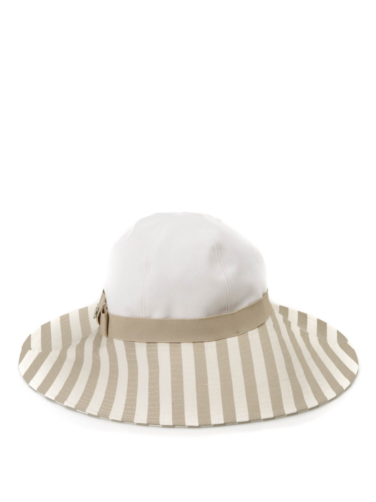 Armani Collezioni Wide brim hat - White - Women|6972556P50601510 display picture 3