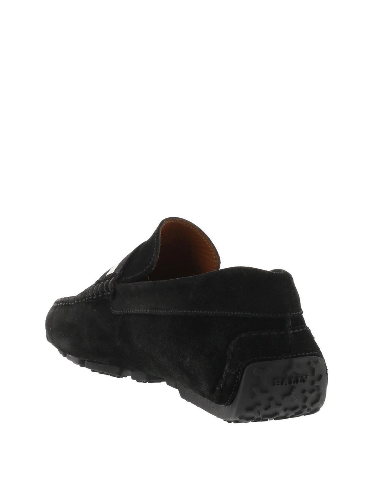 Bally Vintage Black‎ Suede Leather Loafers Shoes Mens 7.5 Made In Italy 1980s Bally loafers These are a family heirloom that... | Depop main image 2