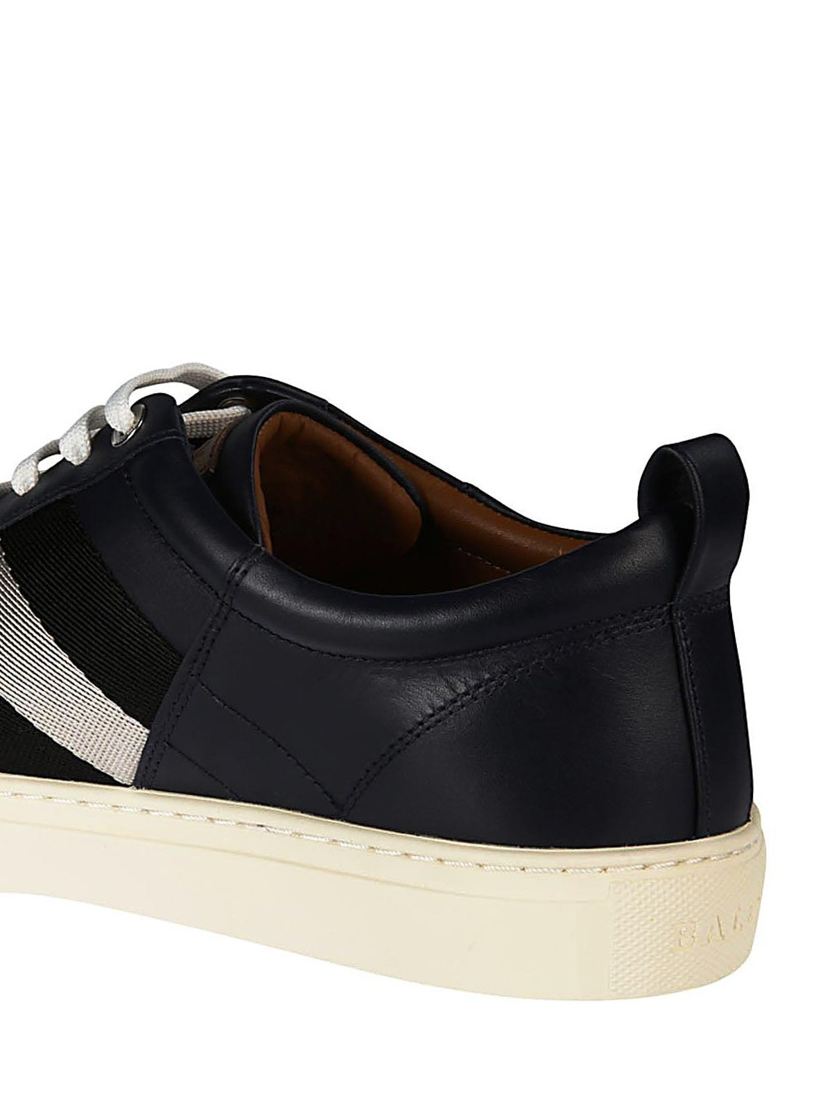 Bally Helvio blue leather sneakers - Dark Blue - Men|6209834