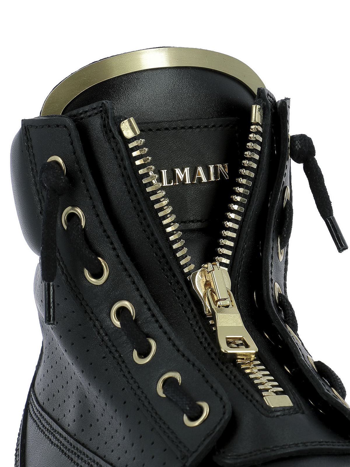 Ankle boots Balmain - Taiga Ranger leather ankle boots - S7CBH030206176