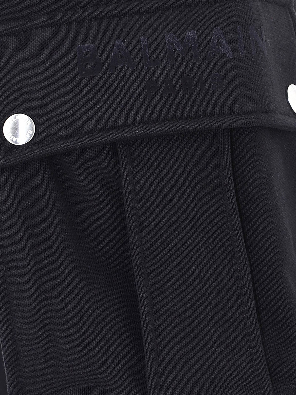 Balmain Zippers detailed cargo pants - Black - Men
