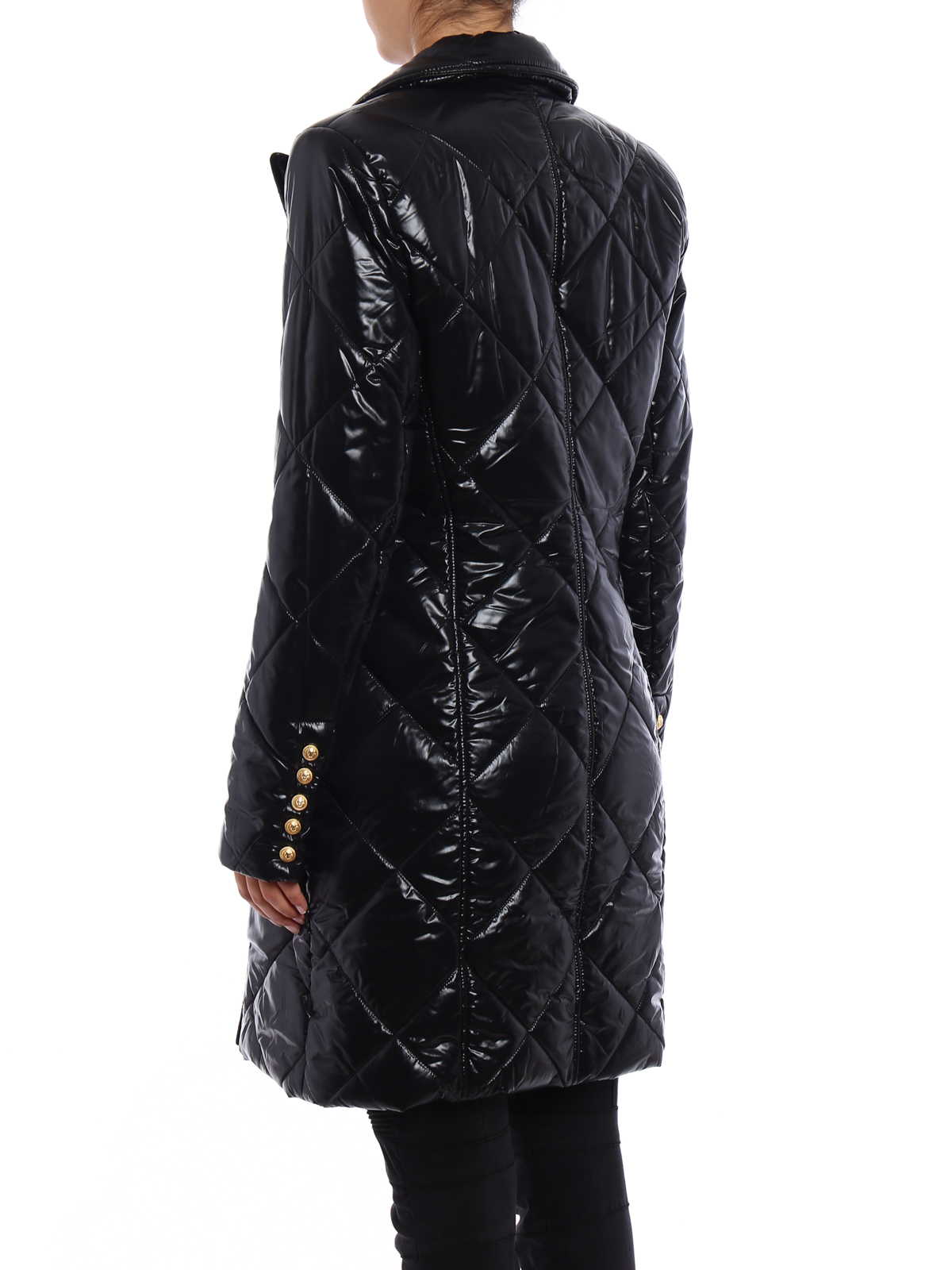Balmain ダウンコート - 黒 - ブラック|102629169XC0100
