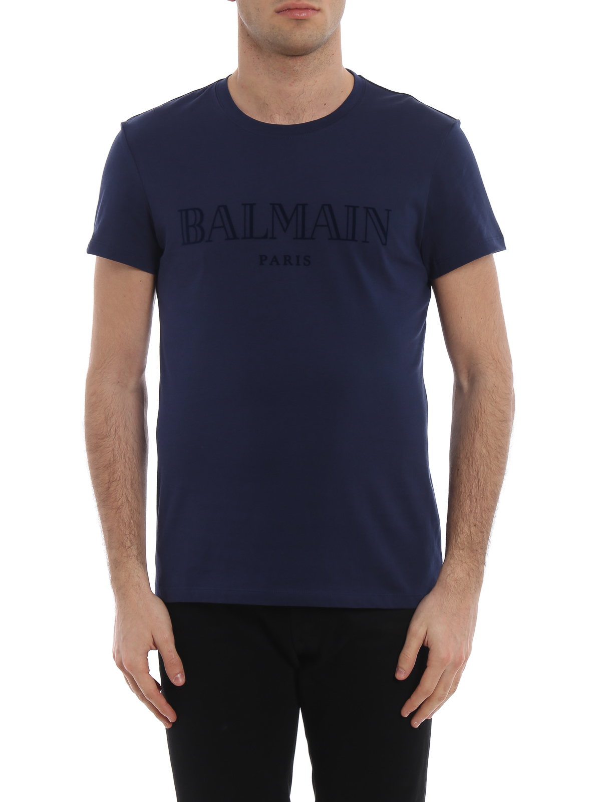 Balmain - Flock Balmain logo - RH01601I1246UB