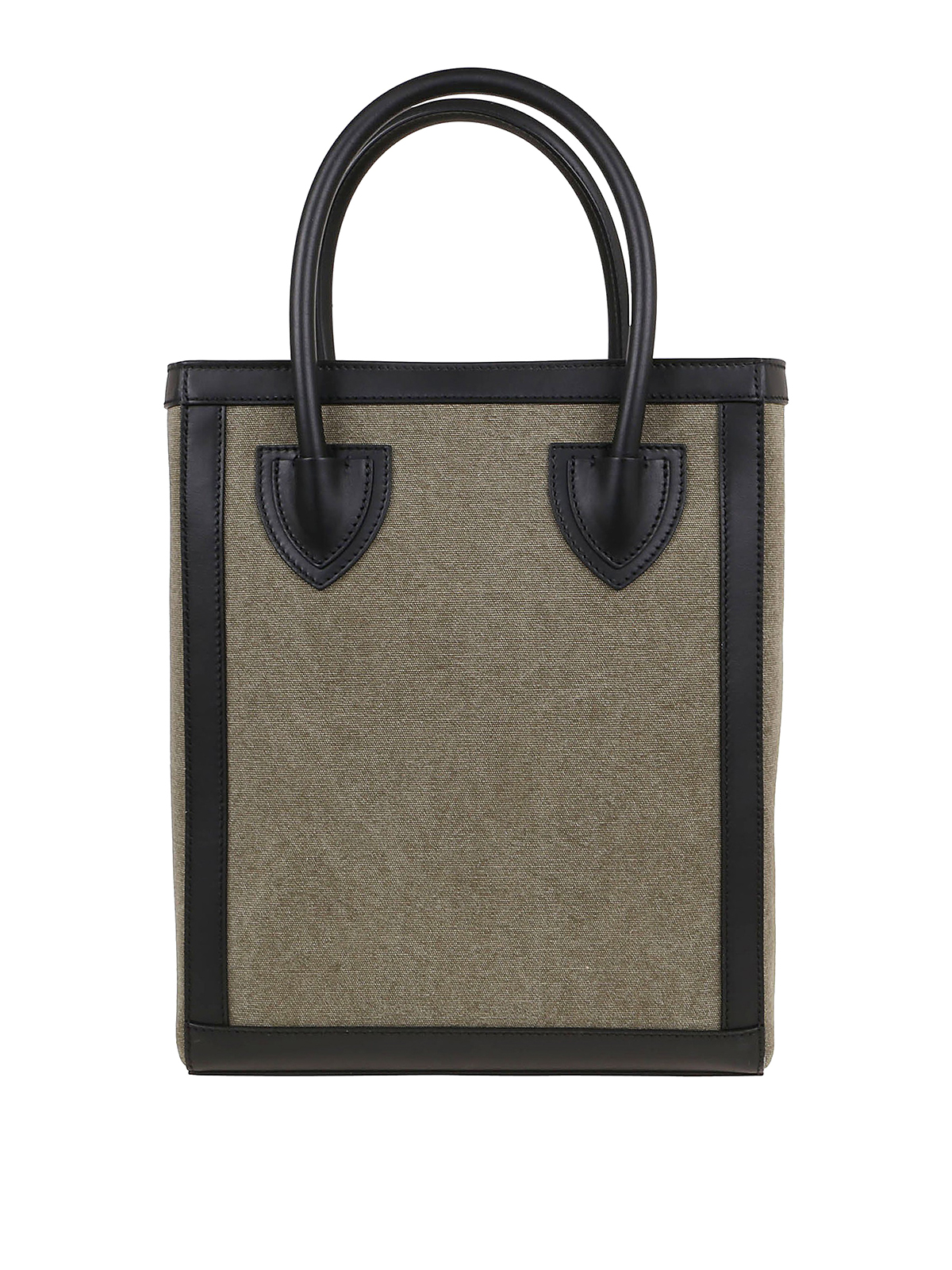 Balmain B-Army 26 shopping bag - Dark Green|VN1S614TCPYUBK