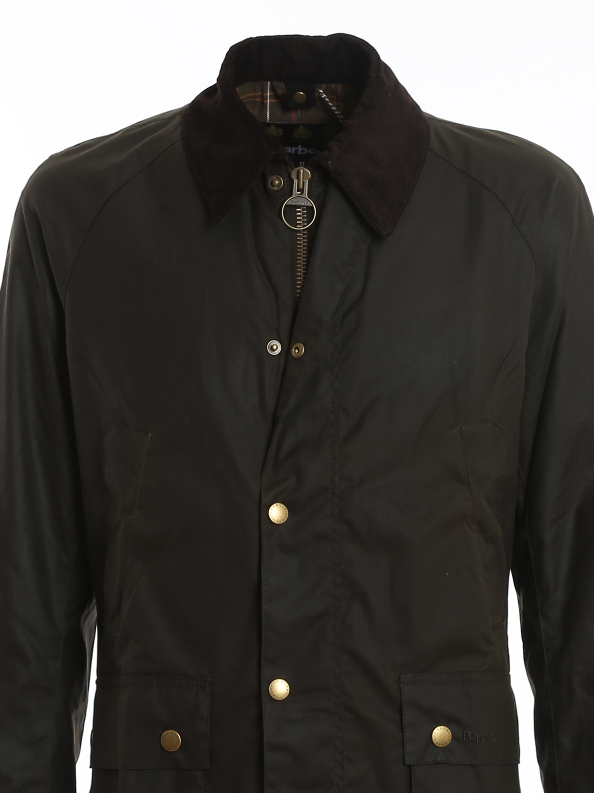 Shop Barbour Ashby Jacket In Verde Oscuro