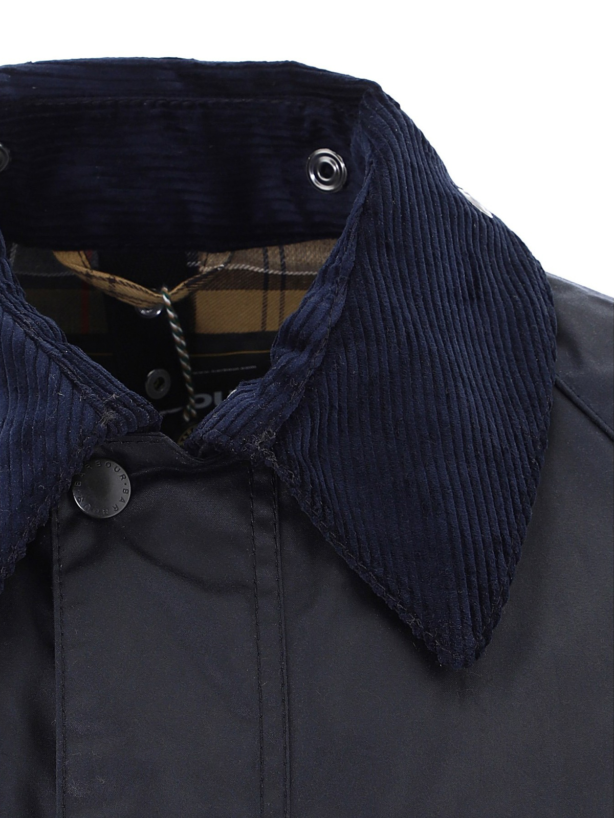 Shop Barbour Bedale Wax Jacket In Blue