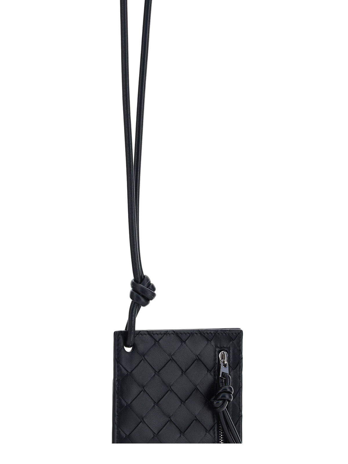 Cases & Covers Bottega Veneta - Woven leather phone wallet - 629548VCPP38803