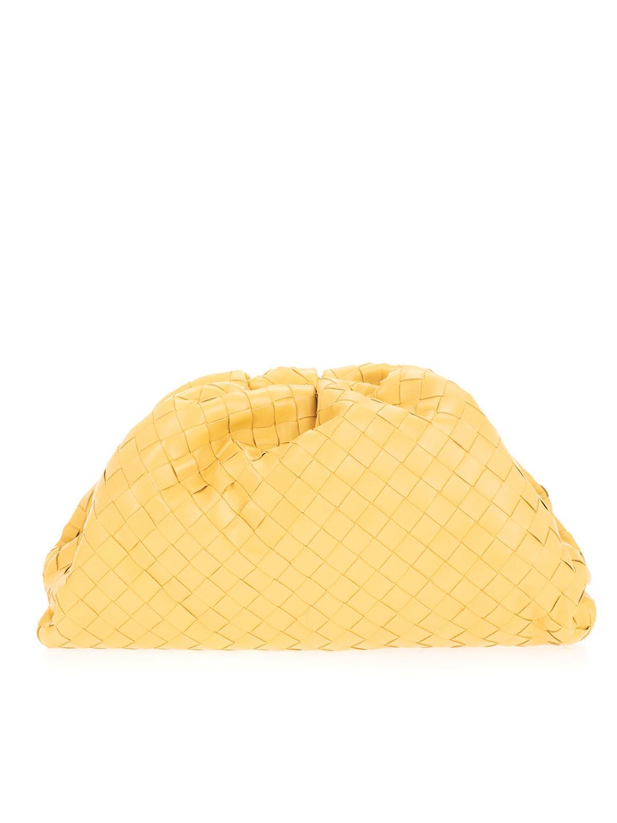 Bottega Veneta Padded Woven Clutch Bag