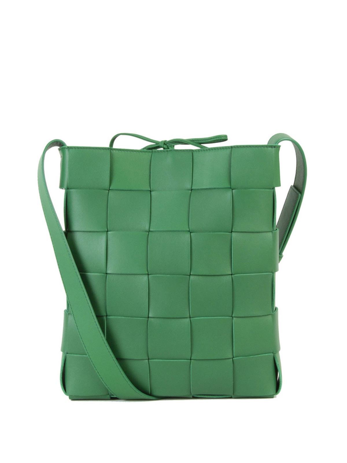 Bottega Veneta Padded Cassette Shoulder Bag Racing Green