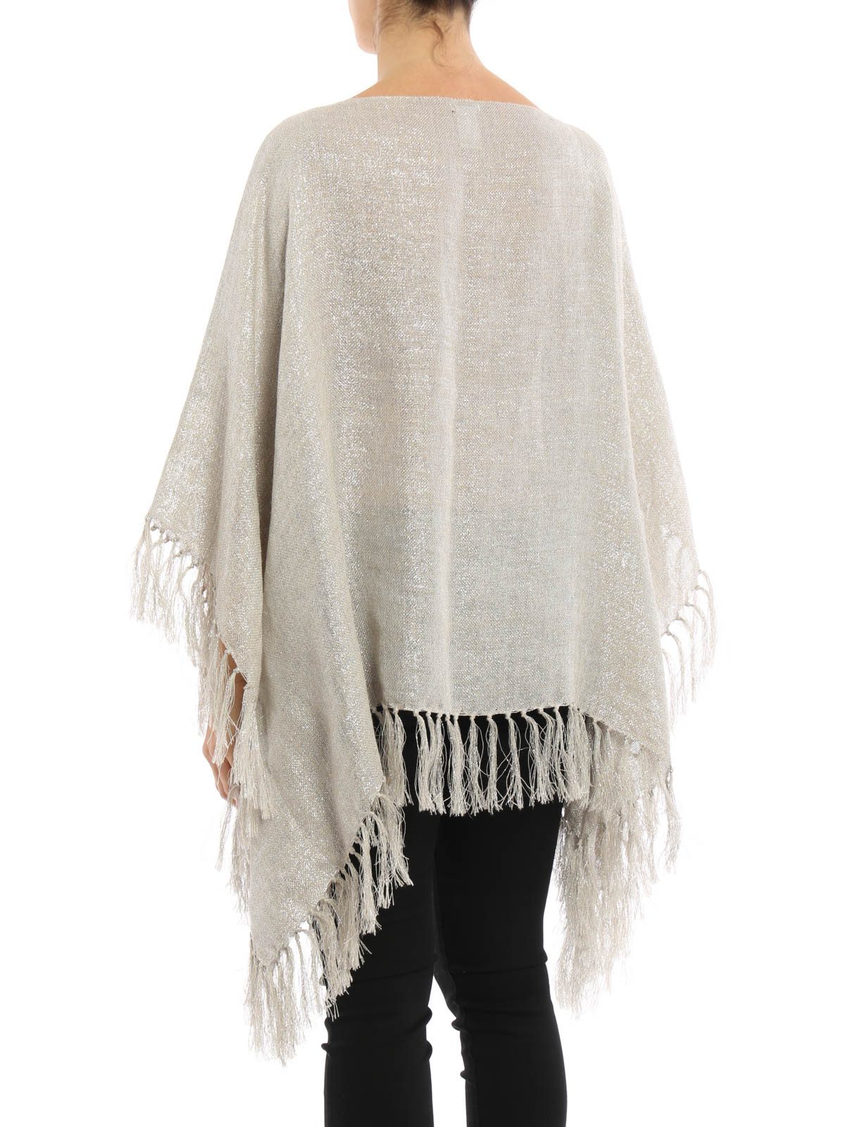 Brunello Cucinelli ケープ/ポンチョ レディース - ライトグレー