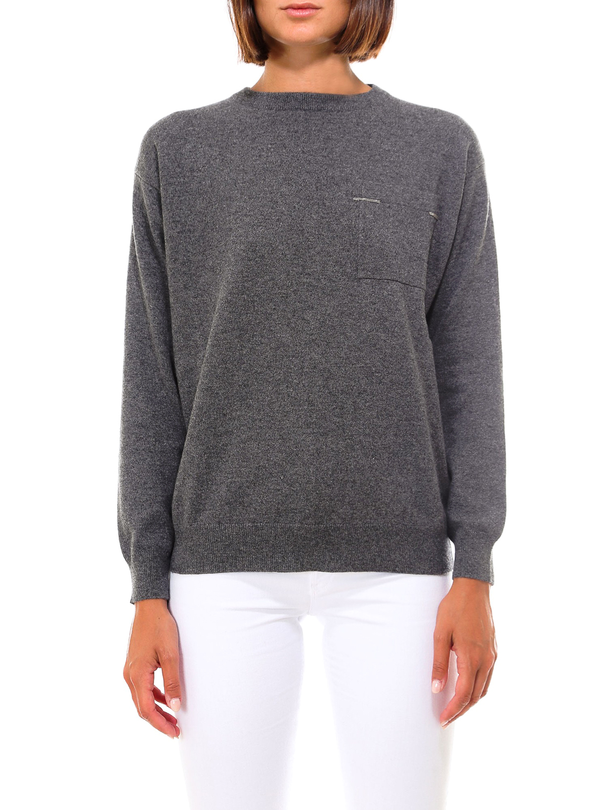 Crew necks Brunello Cucinelli - Cashmere crew neck sweater - M12171100C079
