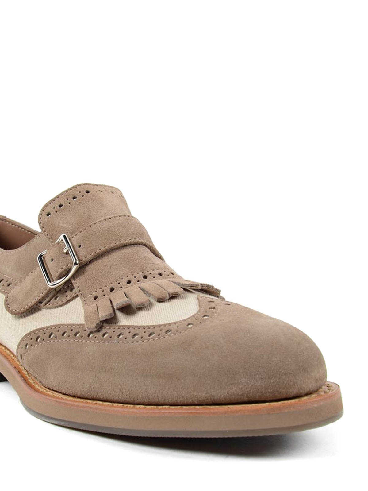 Brunello Cucinelli Tasseled monk strap shoes|MZUOUHP117CI583 display picture 1