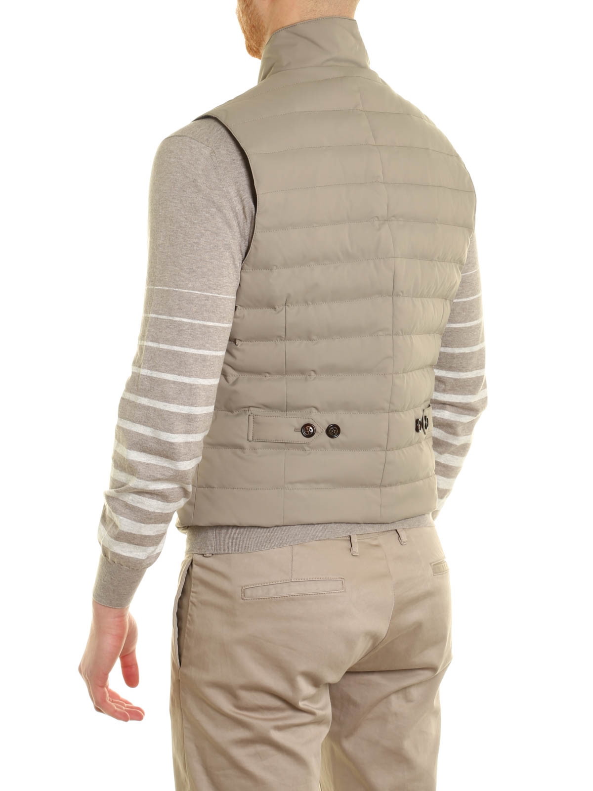 Brunello Cucinelli Sleeveless down padded waistcoat