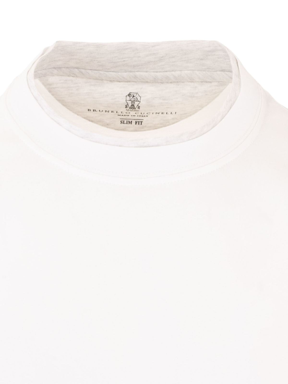 Tシャツ Brunello Cucinelli - Tシャツ - 白 - M0T617427GCW787