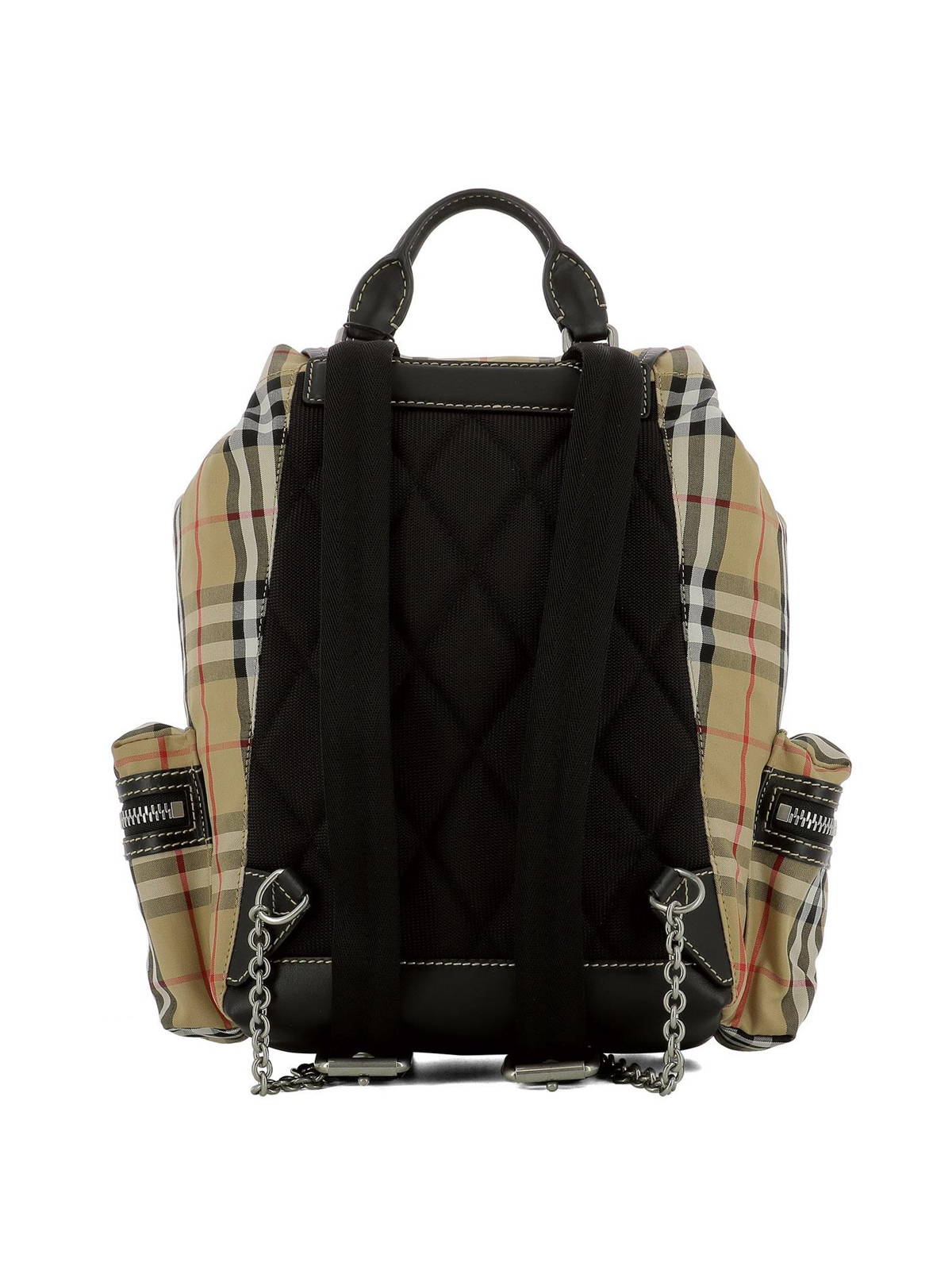 Burberry The Medium Rucksack check backpack - Beige|4073112 display picture 1