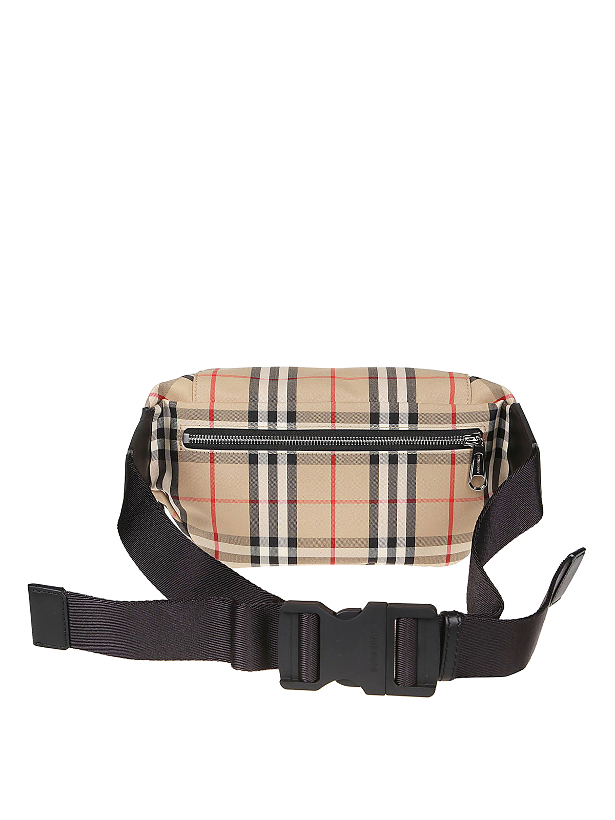 Burberry Sonny Leather Check Belt Bag  Harrods US