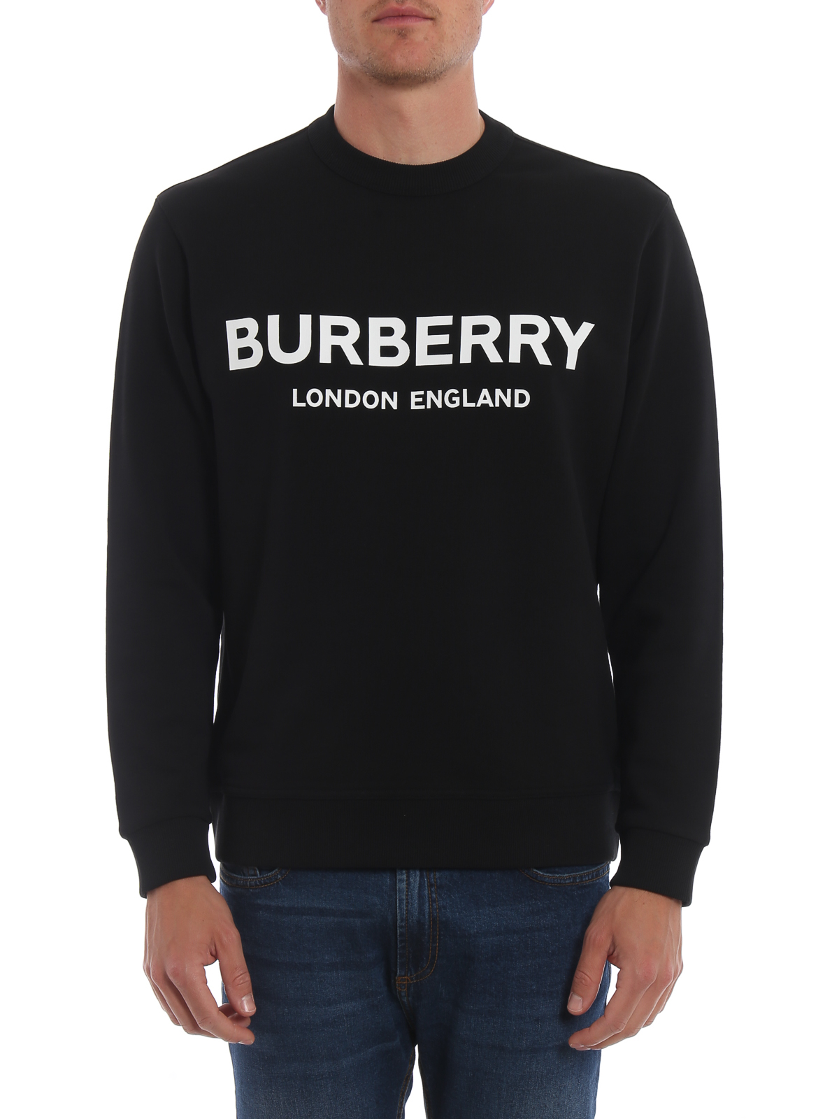 Perennial Rotere Entreprenør Sweatshirts & Sweaters Burberry - Black Lanslow logo sweatshirt - 8011357