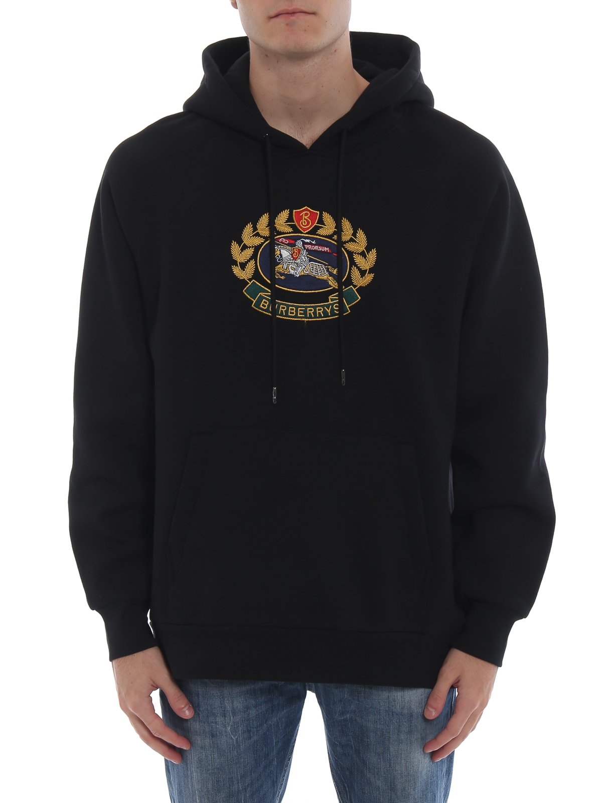 Sweatshirts Sweaters Burberry Esker archive logo hoodie 8002956