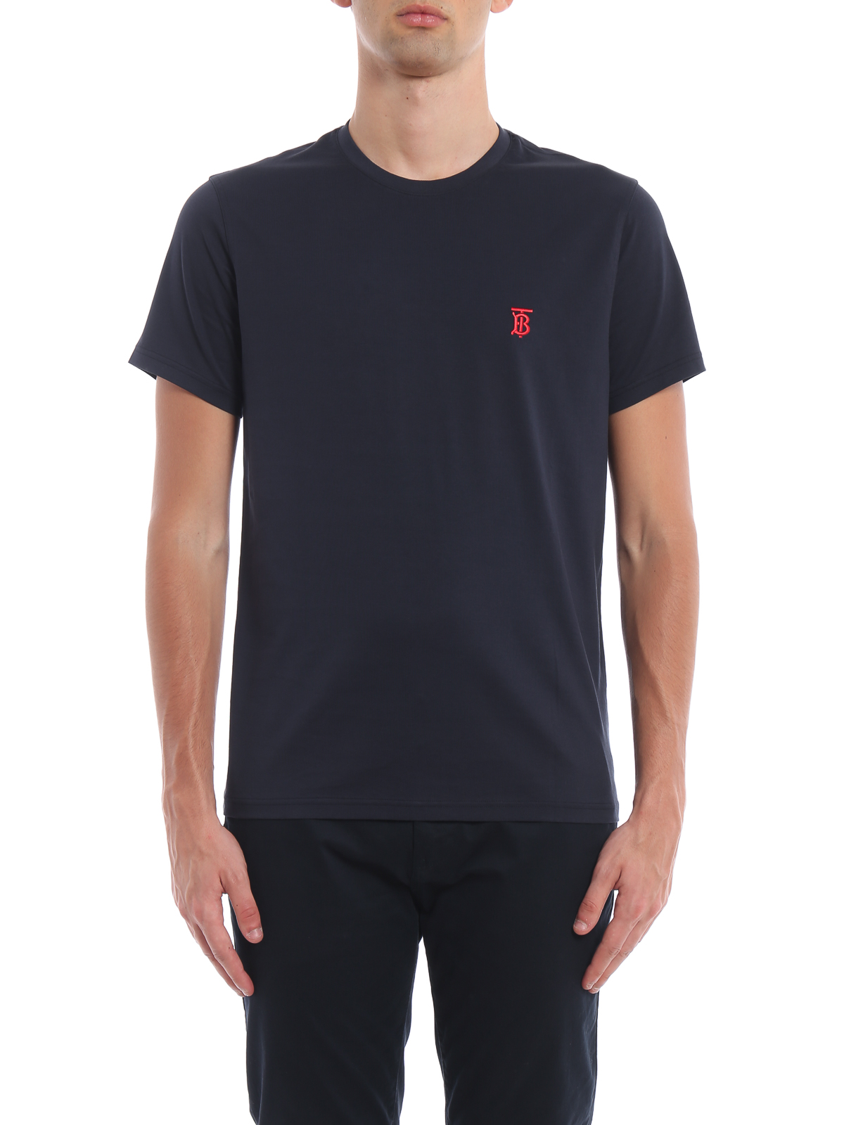 T-shirts Burberry - Parker navy T-shirt - 8014022 | Shop online at THEBS