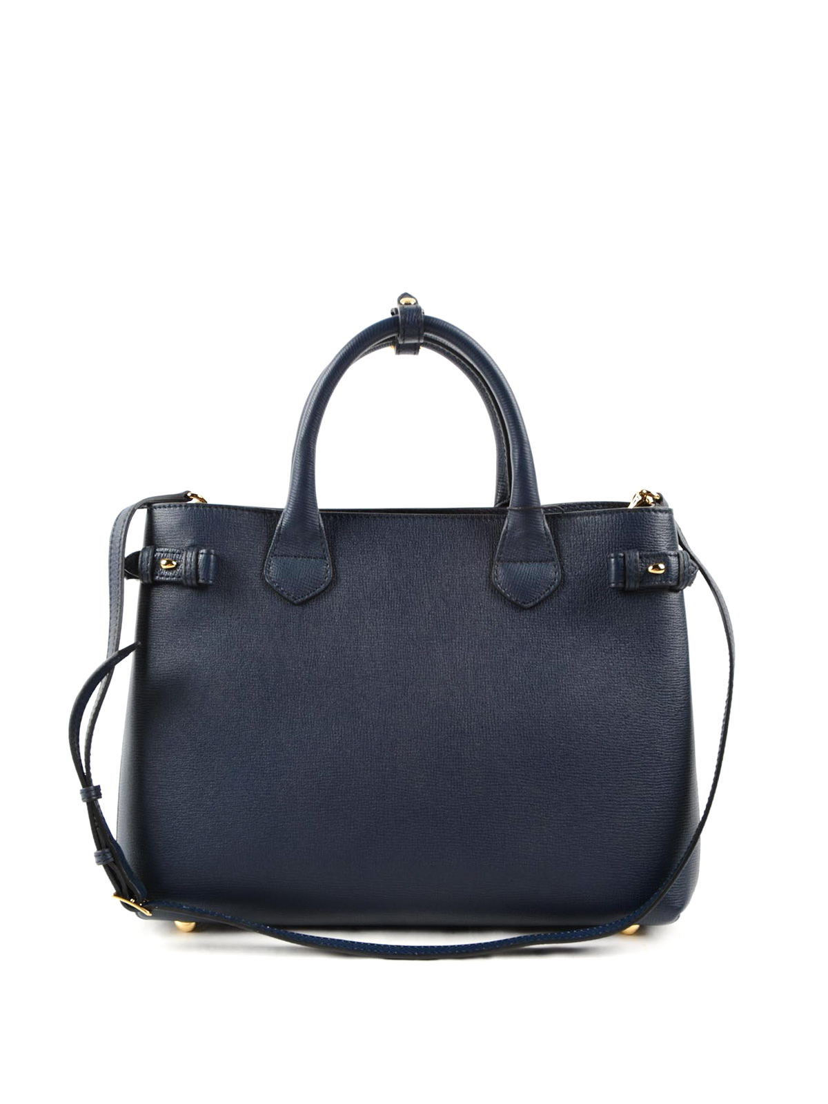 burberry medium banner leather tote