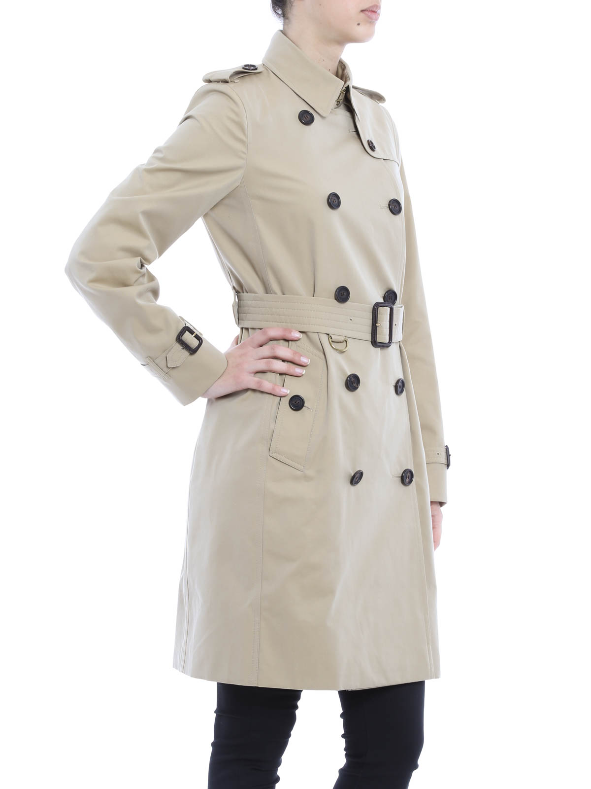 Burberry Kensington Trench - ライトベージュ | 3900458