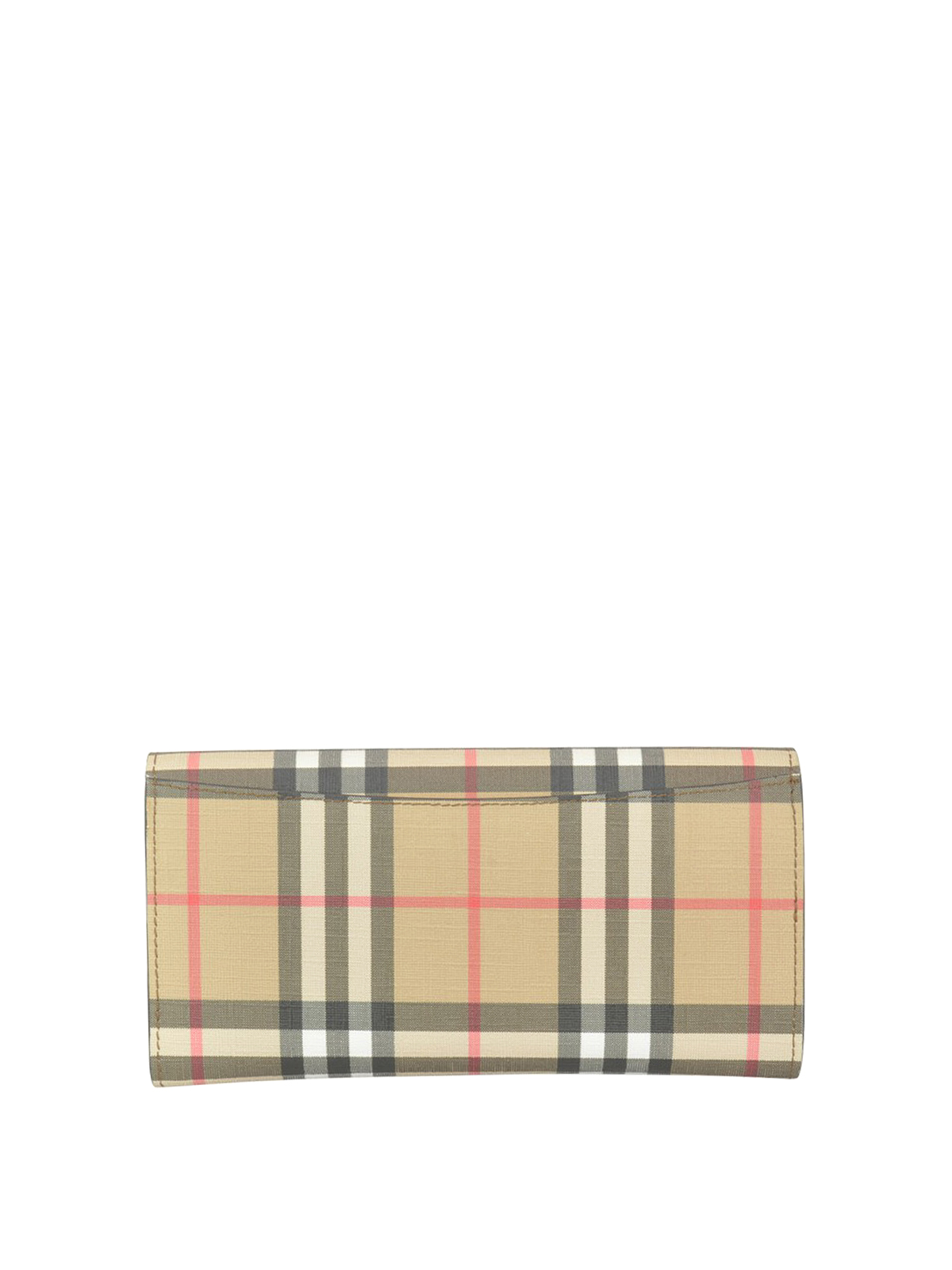 Burberry Printed Leather Continental Wallet