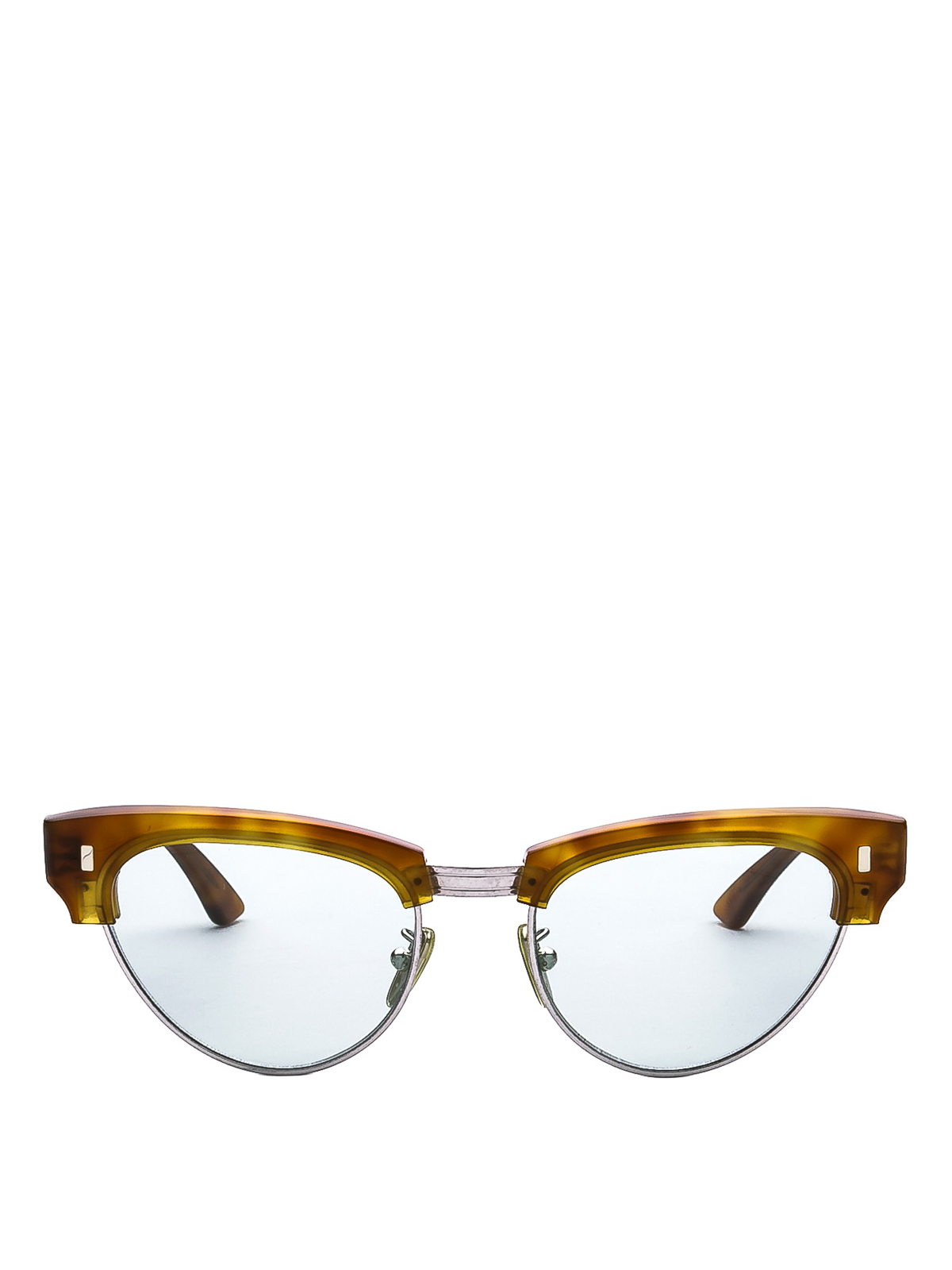 Céline Havana cat eye half frame sunglasses|CL40059U18N18N