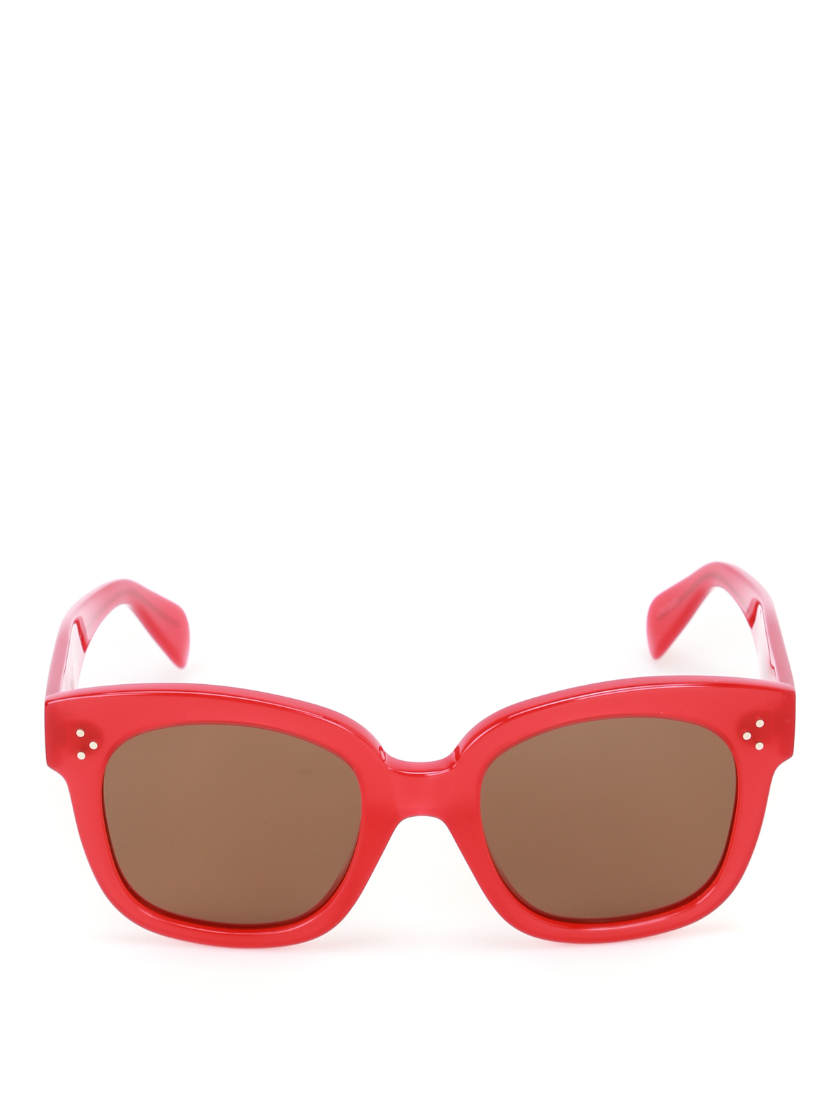 Céline red diva sunglasses ($320) ❤ liked on Polyvore featuring  accessories, eyewear, sunglasses, glasses, re… | Vintage eyewear, Sunglasses  vintage, Red sunglasses