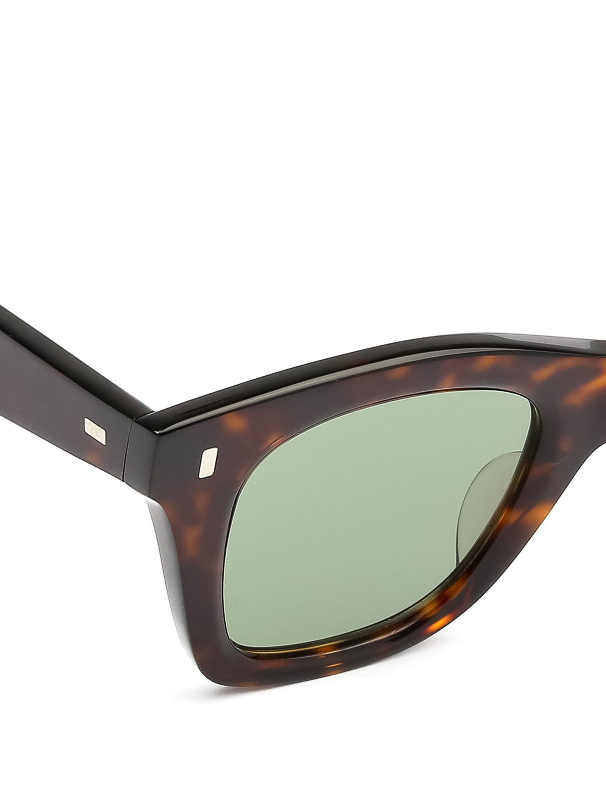 Céline Tortoise squared sunglasses with green lenses|CL40057I52N display picture 3