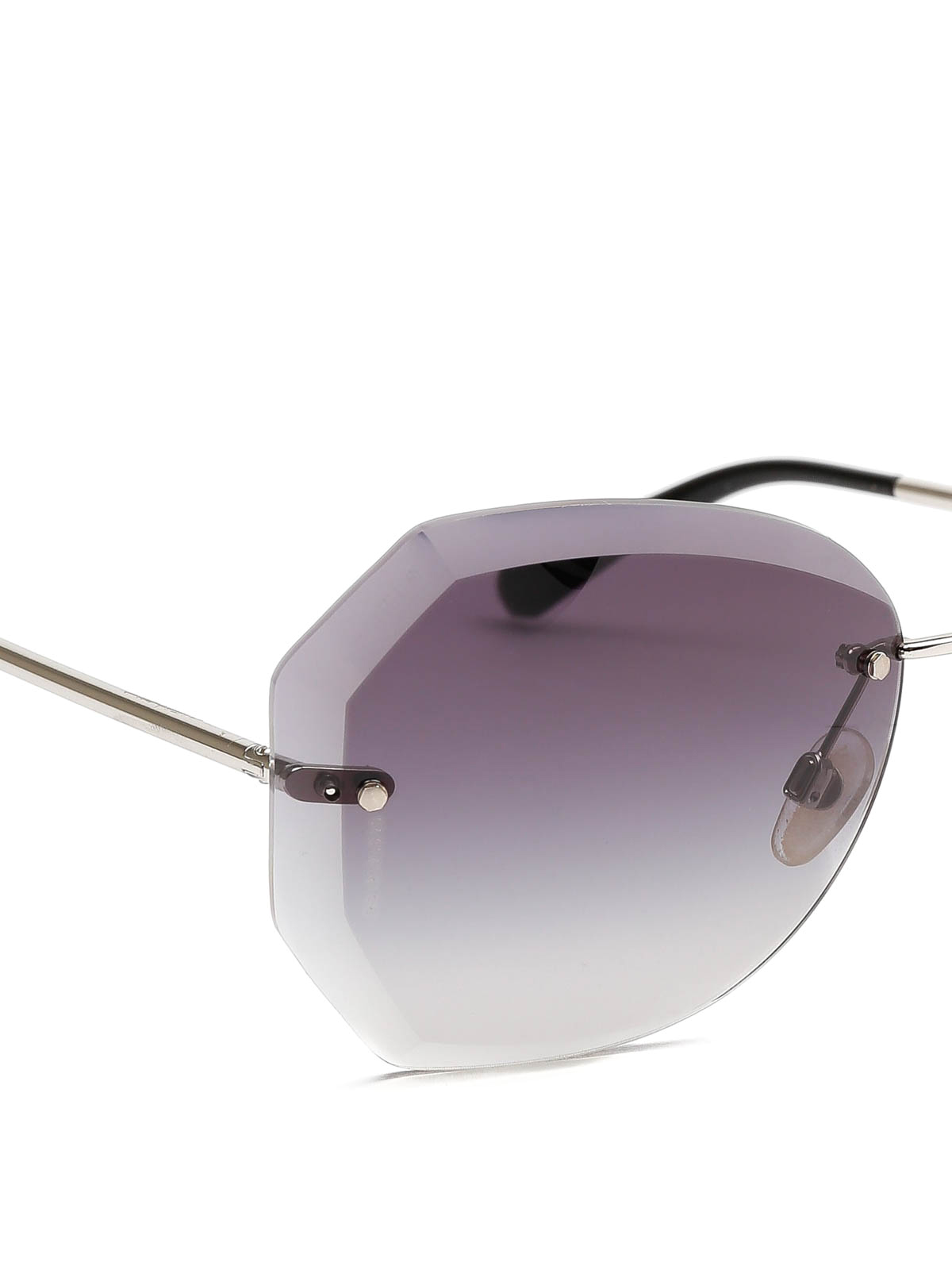 Sunglasses Chanel - Rimless round sunglasses - CH4220C1243C