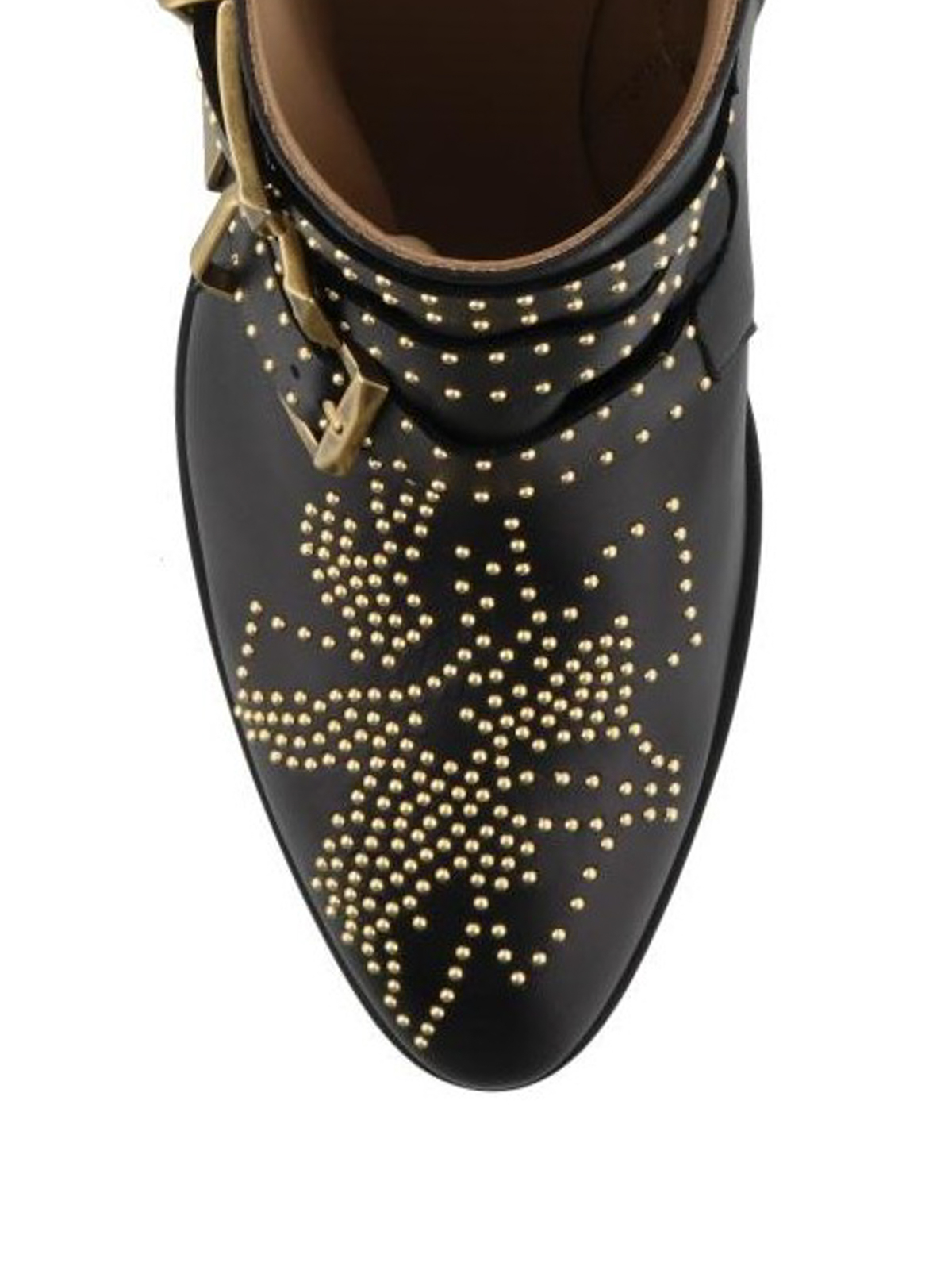 Chloé Chloe Women Embellished Nappa Leather Susanna Ankle Boots