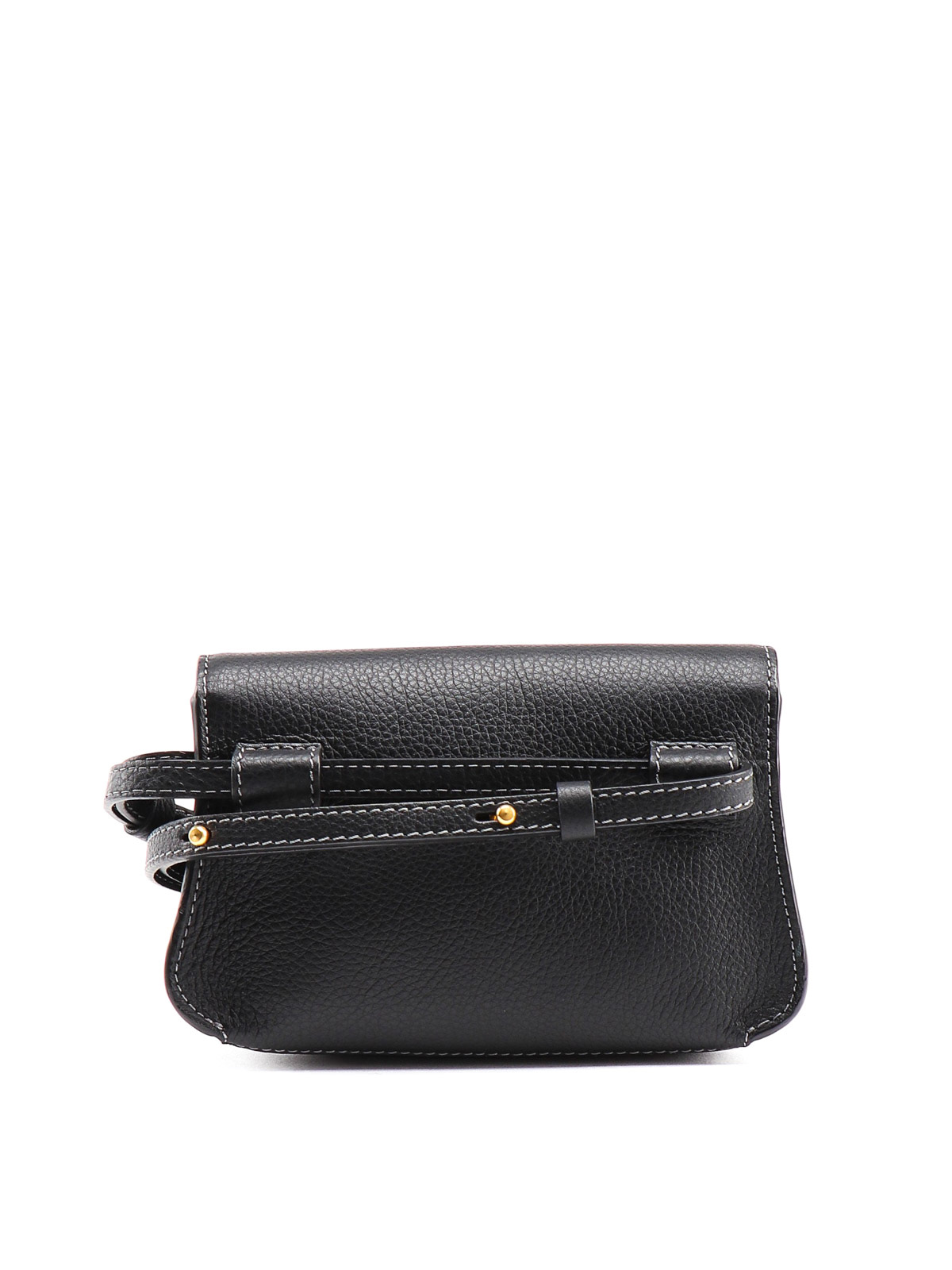 Belt Bags Chloe' - Marcie Grained Leather Belt Bag - Chc19As179161001