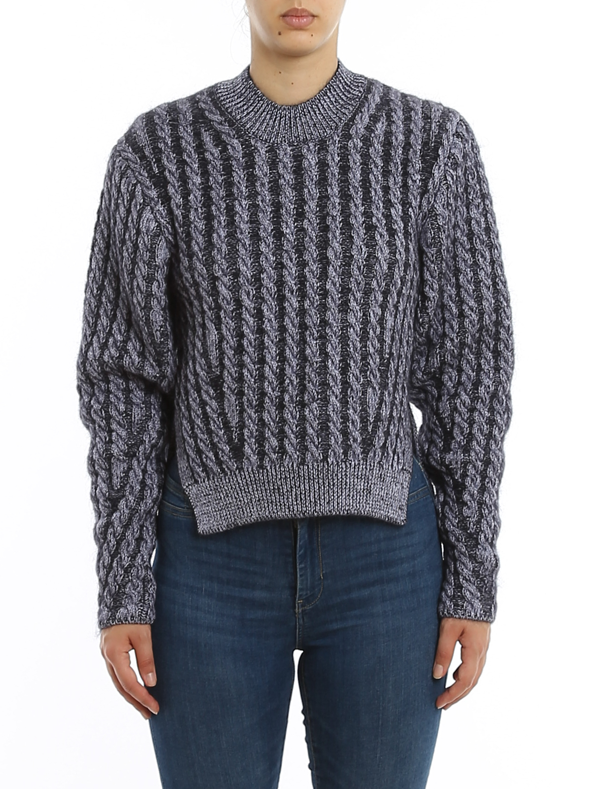 Chloe cable knit sweater hotsell