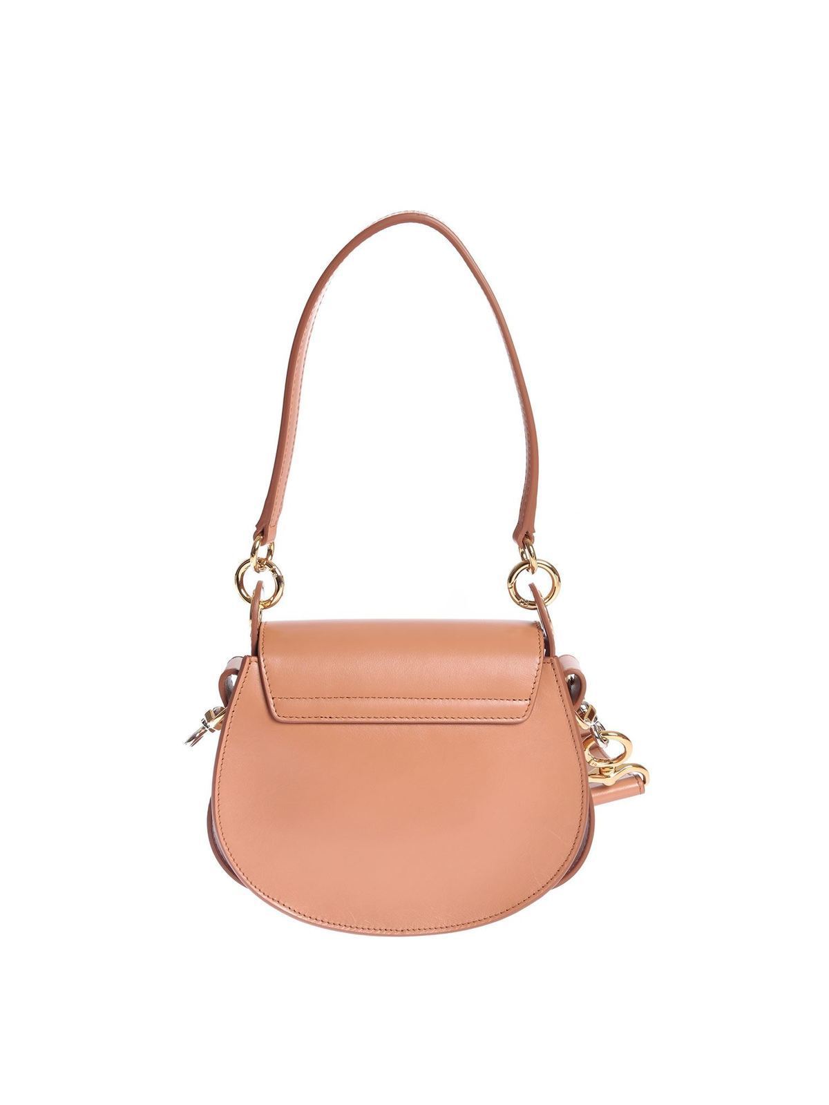 Shoulder Bags Chloe' - Tess Small Bag In Muted Brown - Chc18Ws153A3726B
